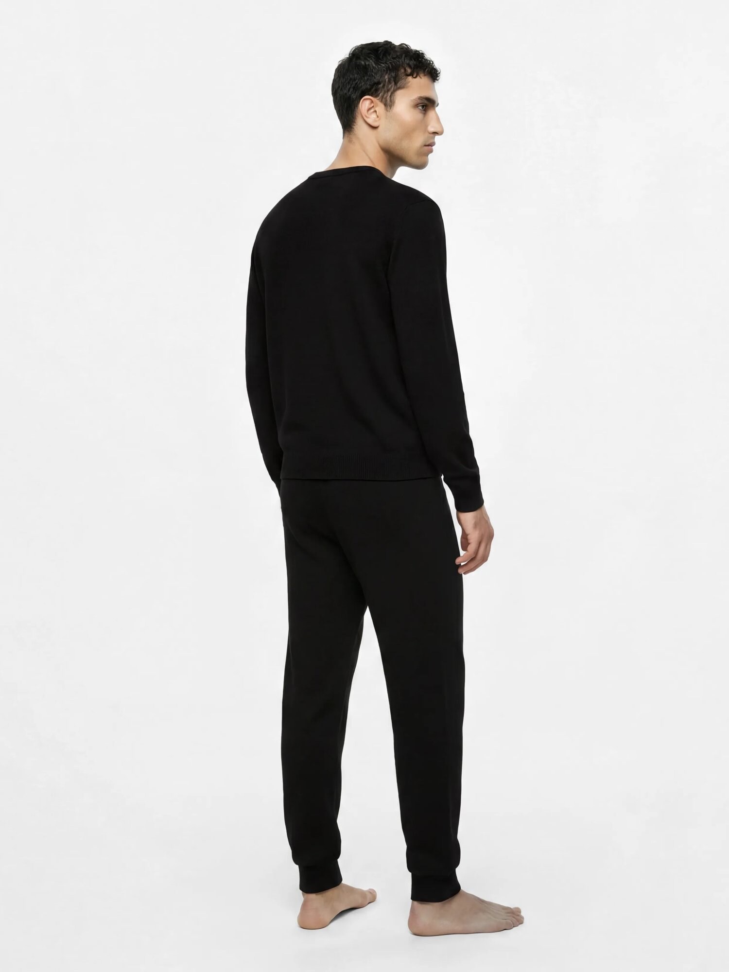 Karl Lagerfeld Pantalón negro / blanco – imagen 11