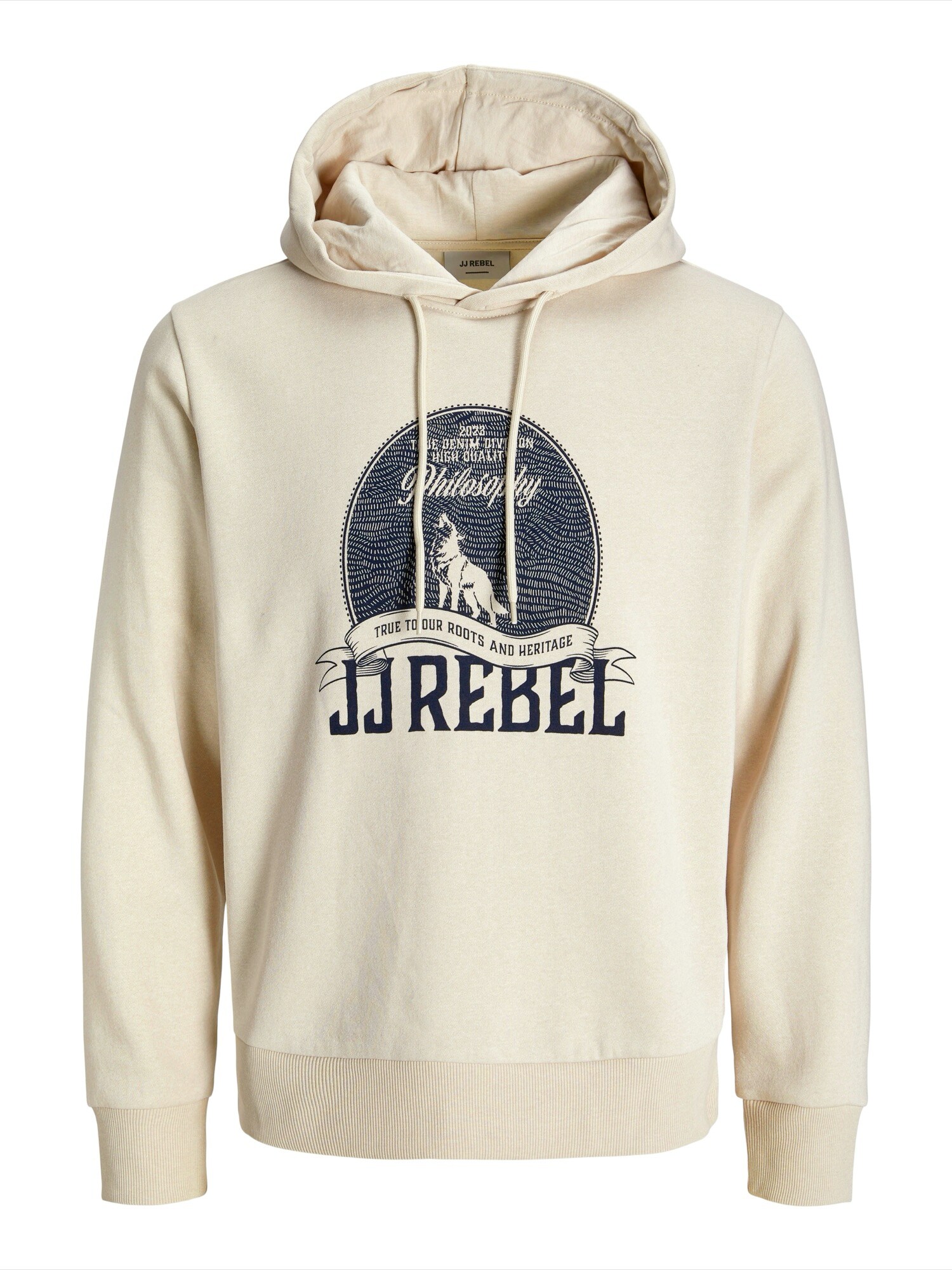 JJ Rebel Tréning póló 'JREBLASSE'  bézs / tengerészkék akciós termékkép 1