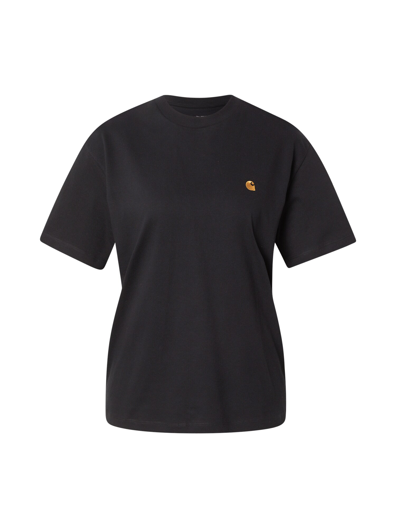Carhartt WIP Tricou Chase  auriu / negru