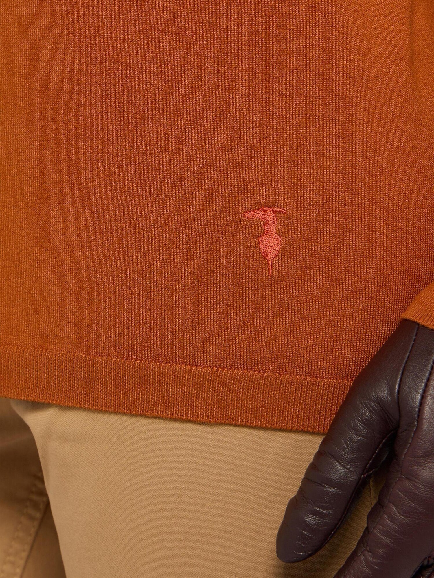 Trussardi Jersey  rojo claro – imagen 4
