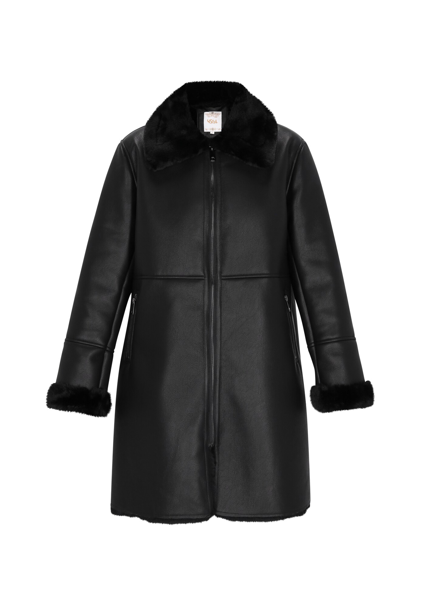 usha FESTIVAL Palton de iarnă  negru