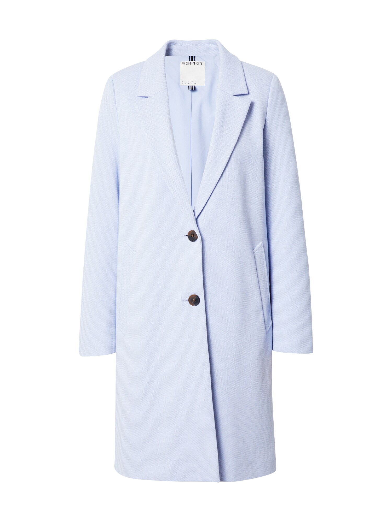 ESPRIT Rudeninis-žieminis paltas  pastelinė mėlyna