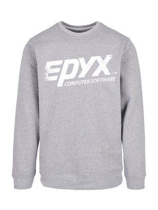 F4NT4STIC Sweatshirt ‘SEVENSQUARED’ Grijs / Wit