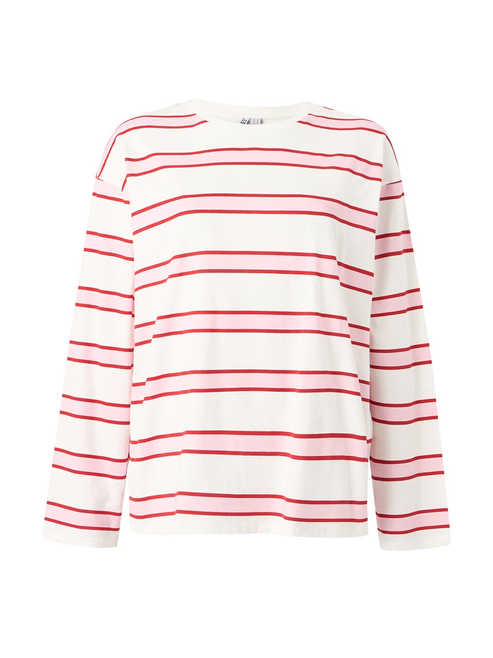 T-shirt 'PCMila' rosa / röd