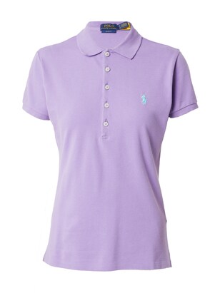 Polo Ralph Lauren Shirt ‘Julie’ Aqua / Lavendel