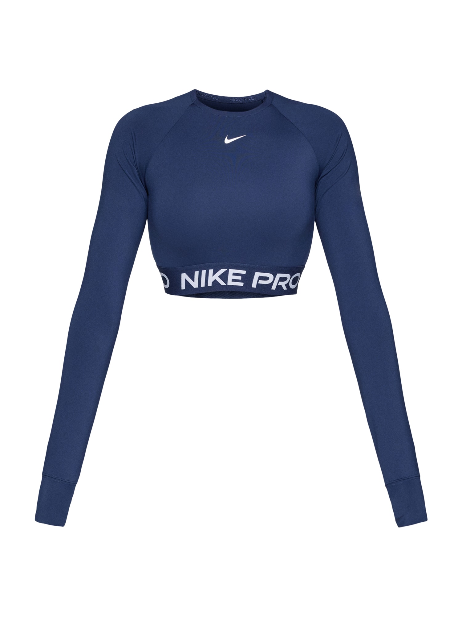NIKE Tricou funcțional Pro  bleumarin / alb