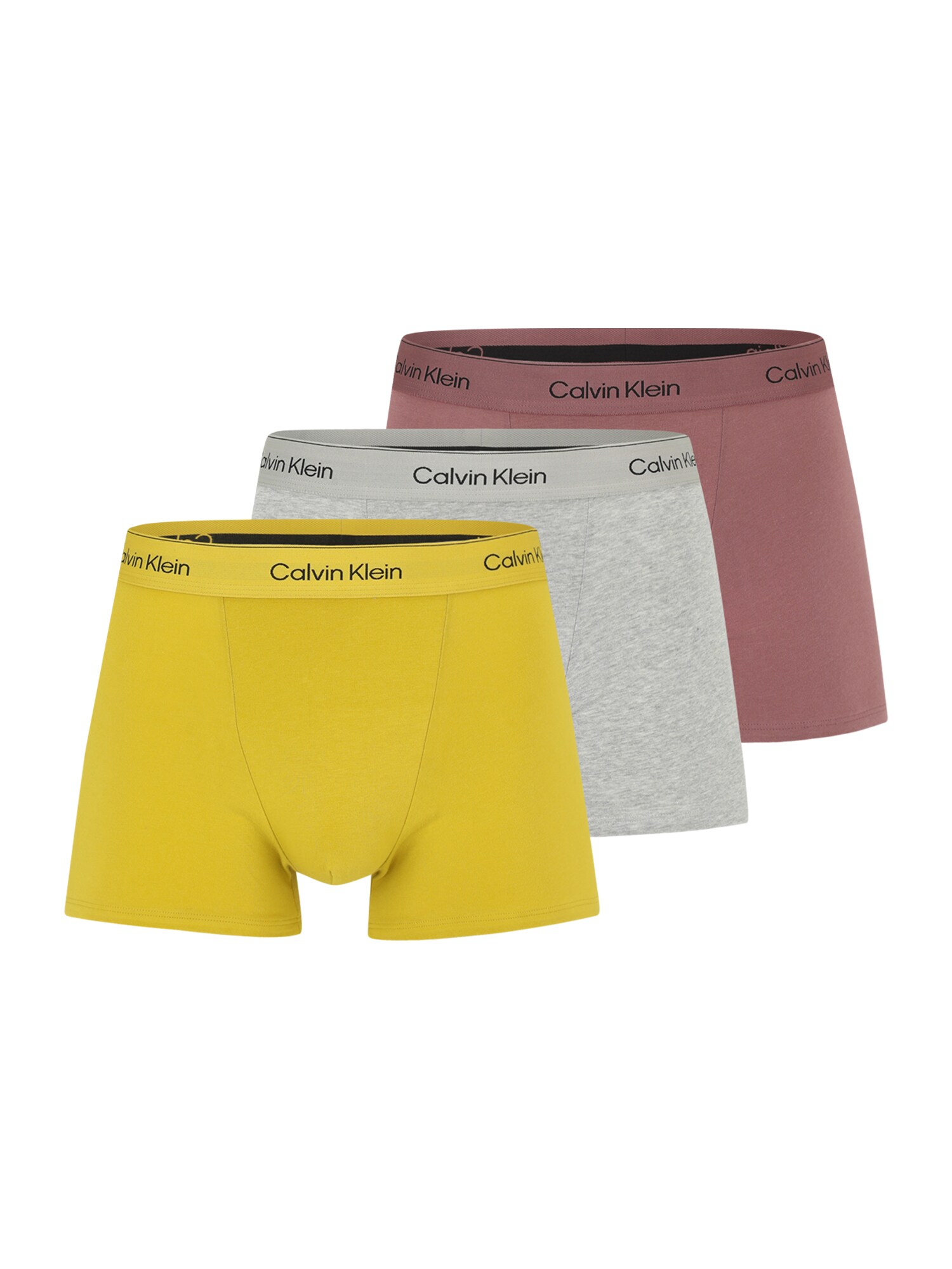 Calvin Klein Underwear Boxeralsók  mustár / szürke melír / pasztellpiros / fekete akciós termékkép 1