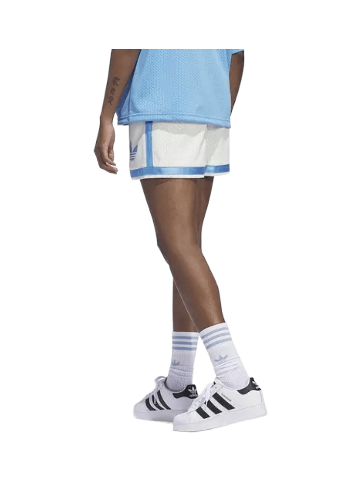 ADIDAS PERFORMANCE Športové nohavice krémová / svetlomodrá (obrázok 4)
