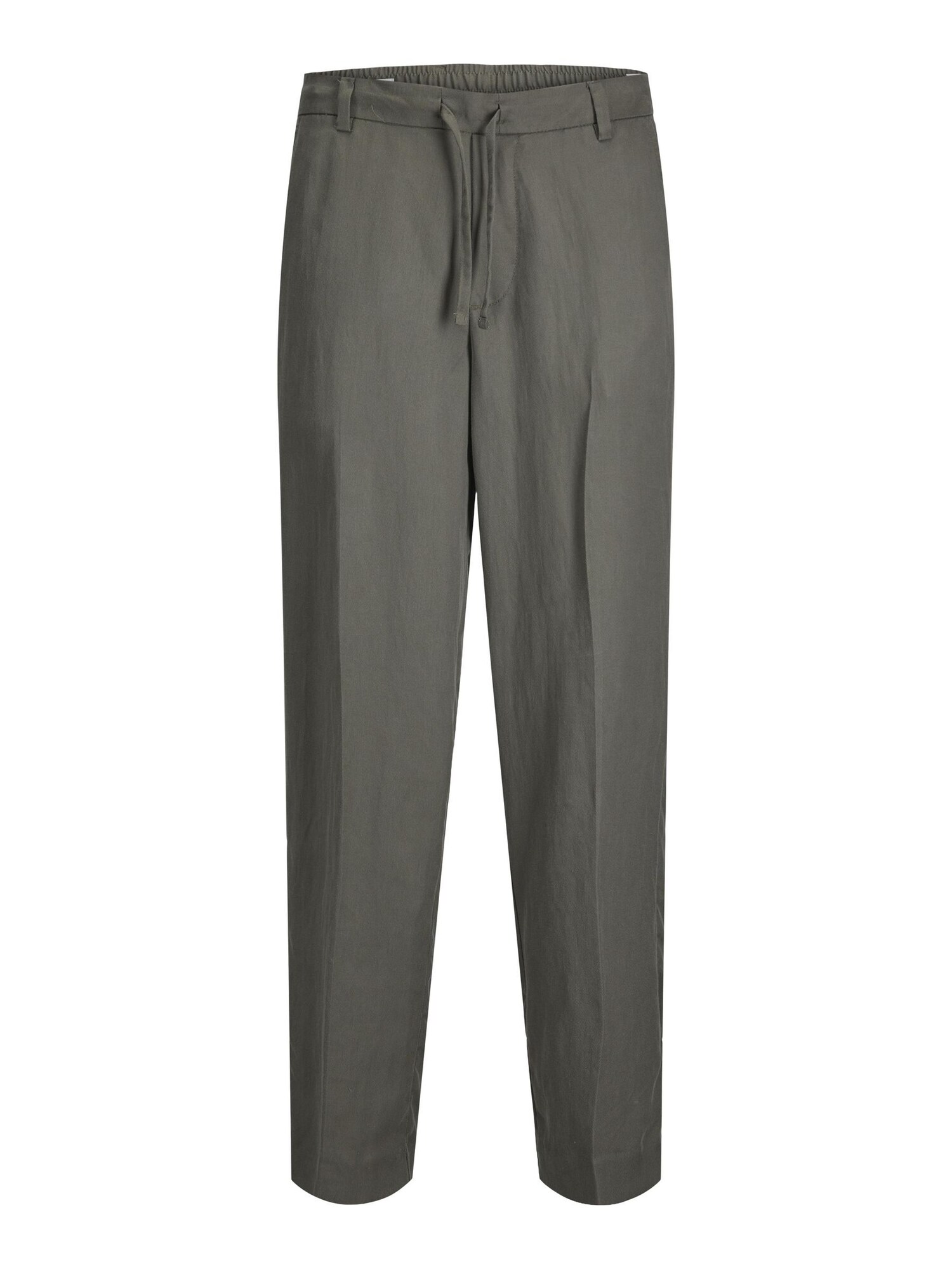 JACK & JONES Pantaloni cu dungă JPSTKarl Skye  verde închis
