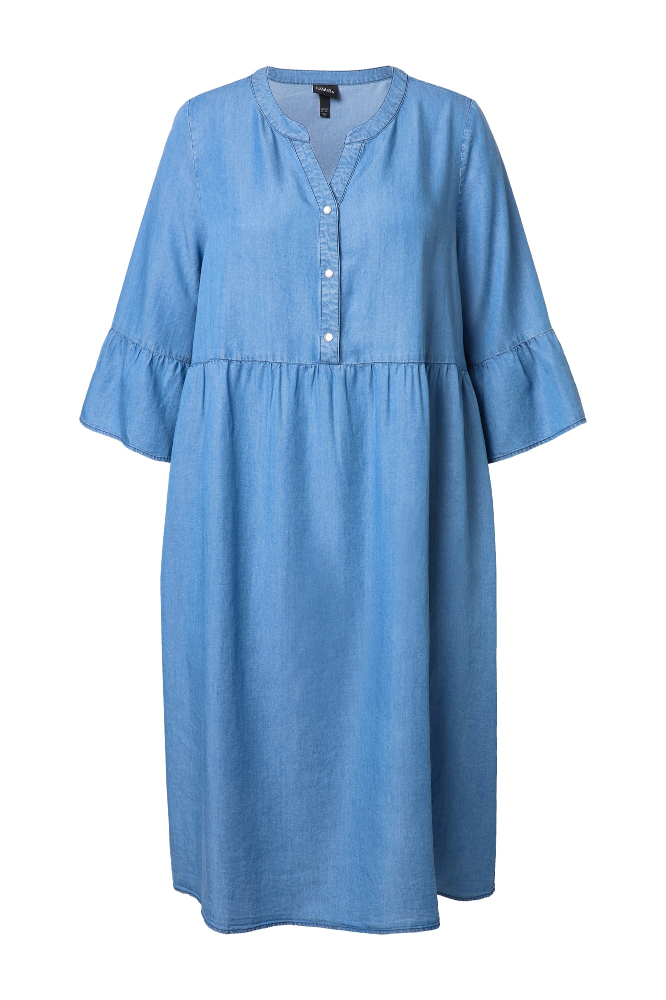 Ulla Popken Šaty  modrá denim