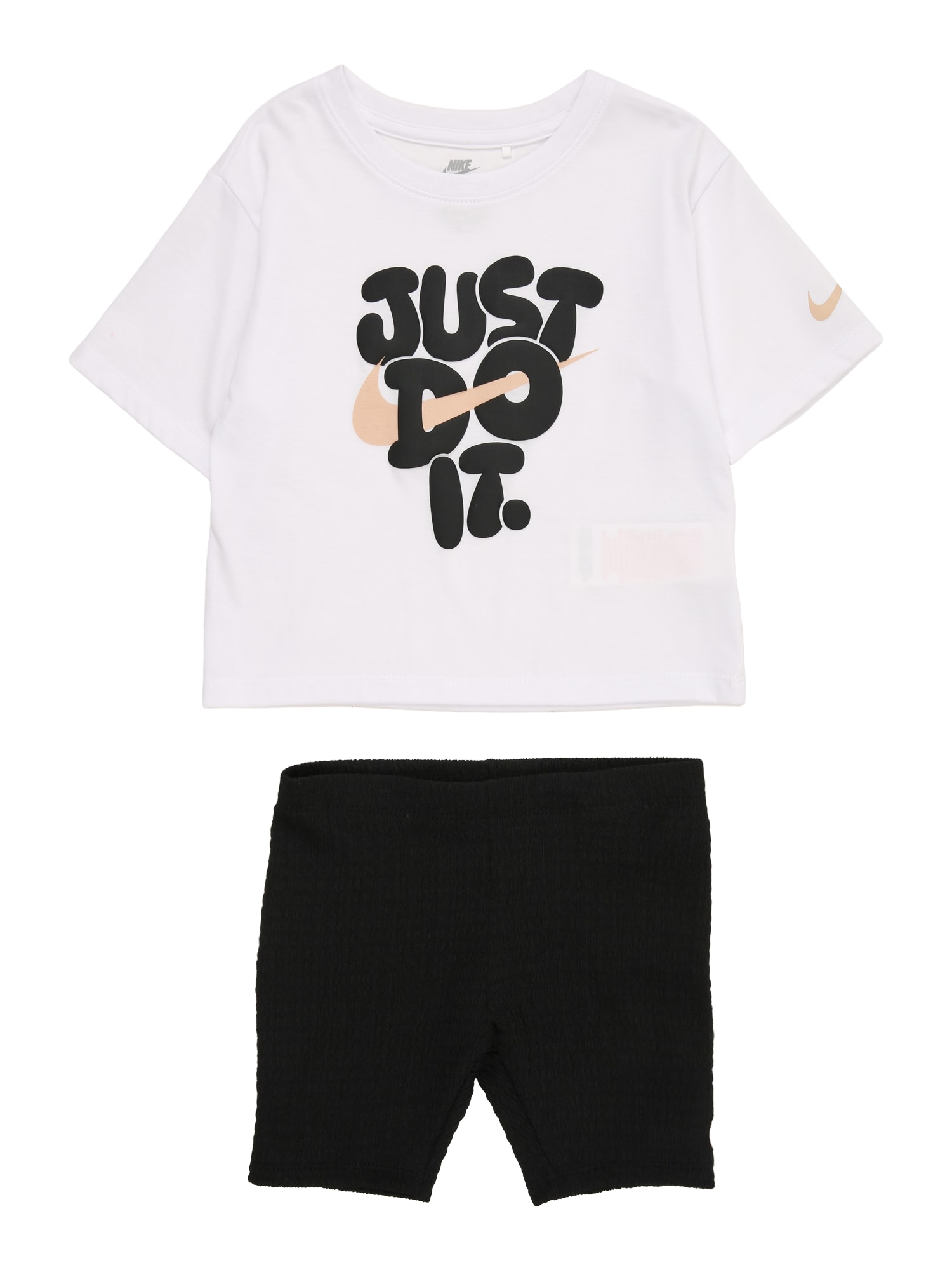 Nike Sportswear Set BOLD PLAY portocaliu caisă / negru / alb