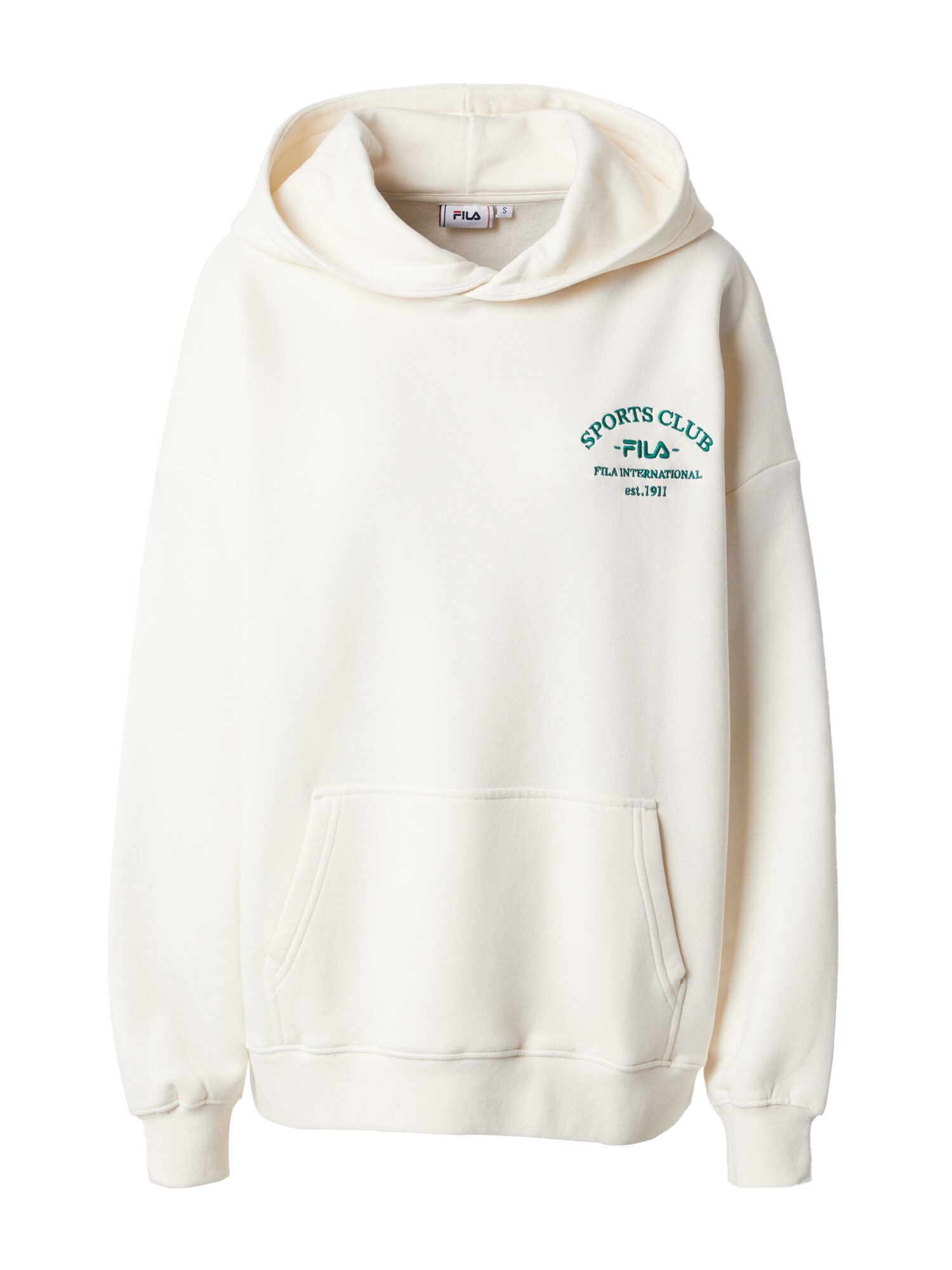 FILA Majica 'BITZ'  zelena / volneno bela