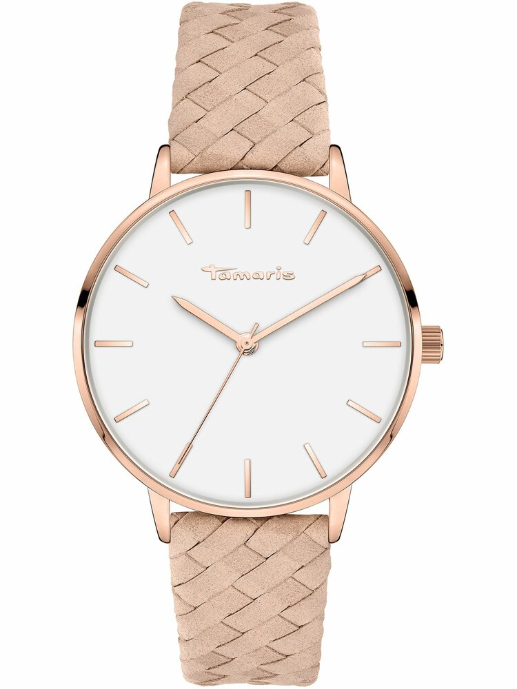 Tamaris Uhr Damen Größe One Size rosegold / puder / weiß