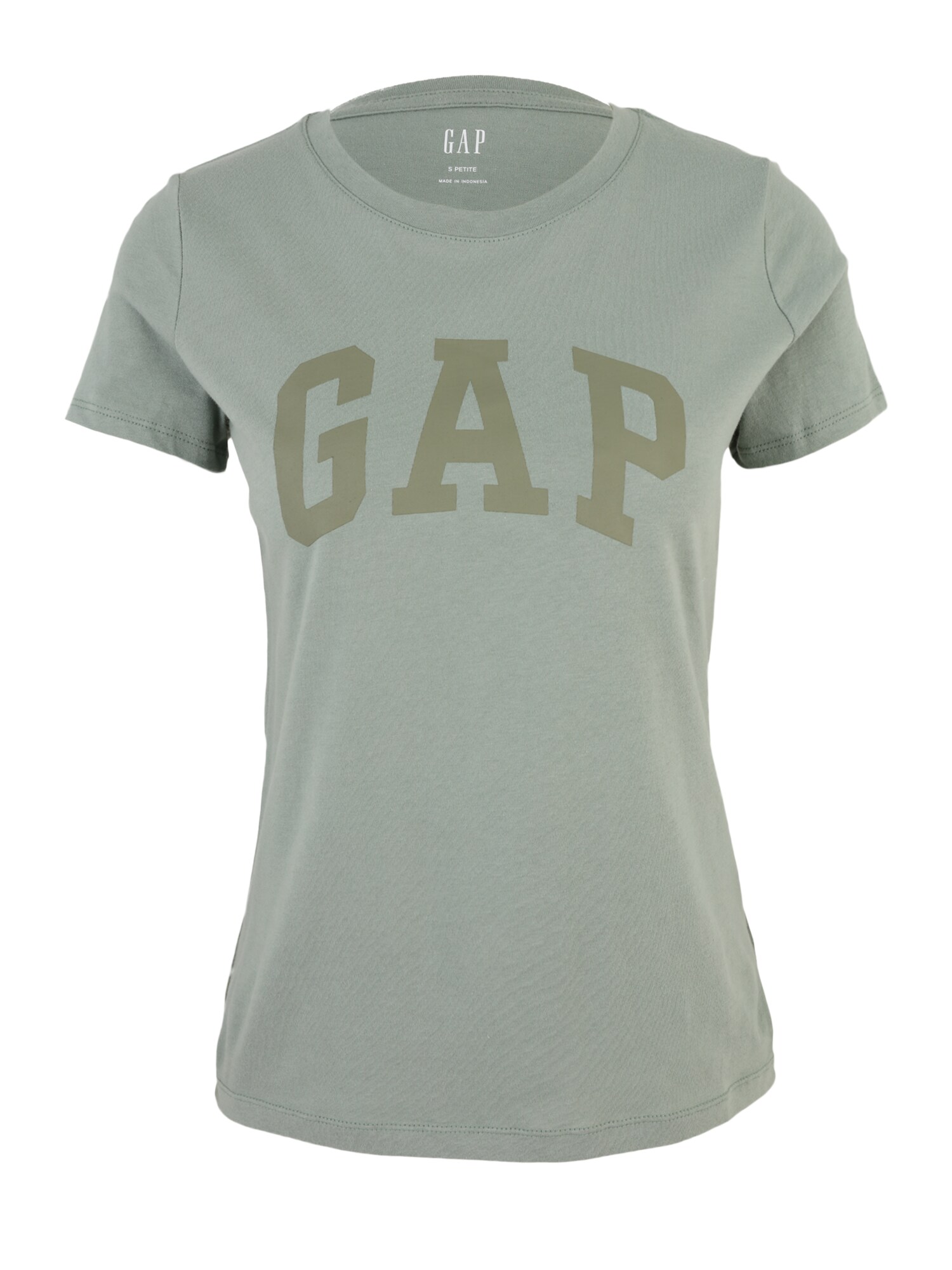 Gap Petite Tricou 'CLSC'  oliv / verde deschis