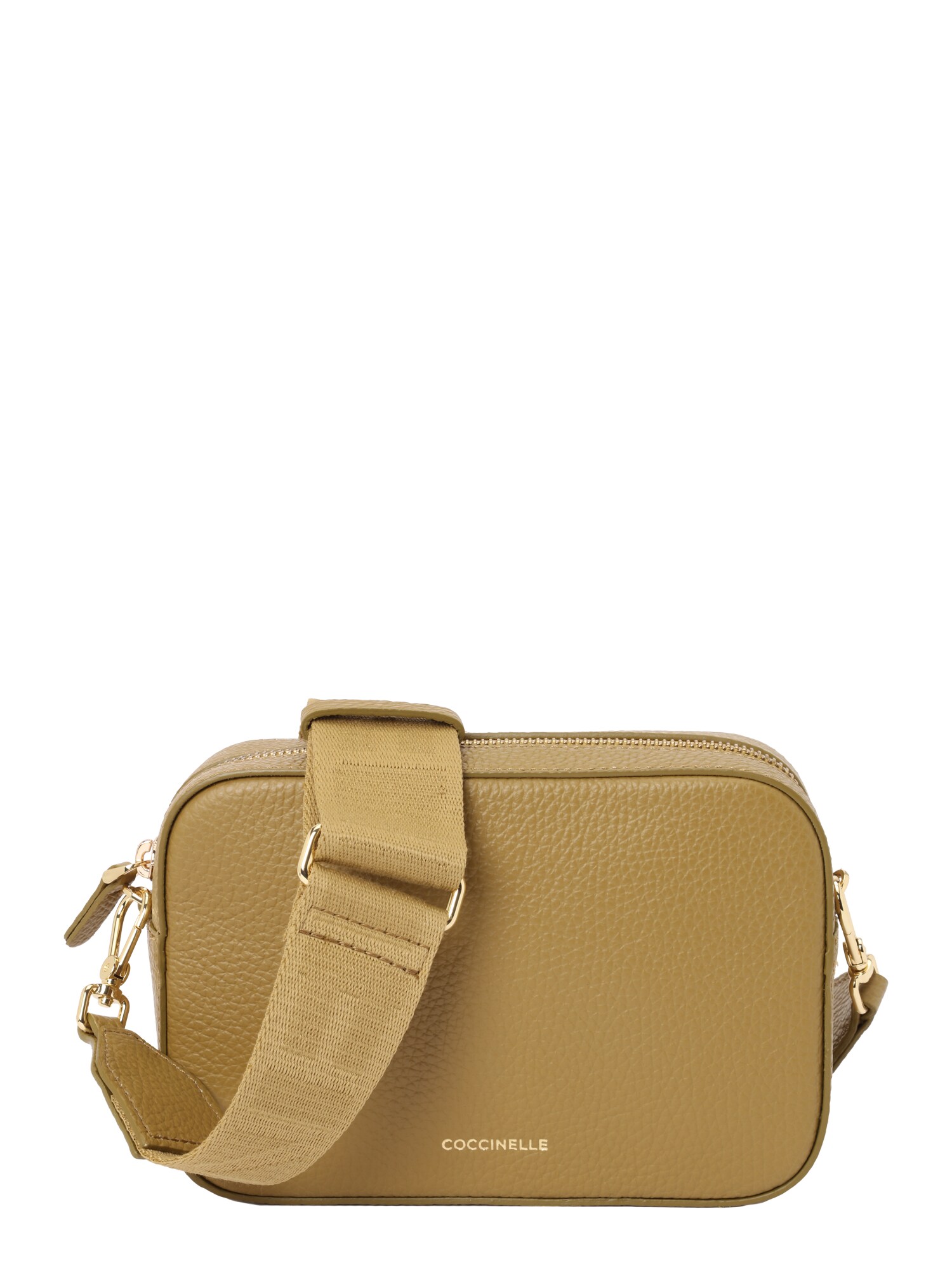 Coccinelle Geantă de umăr Tebe  oliv