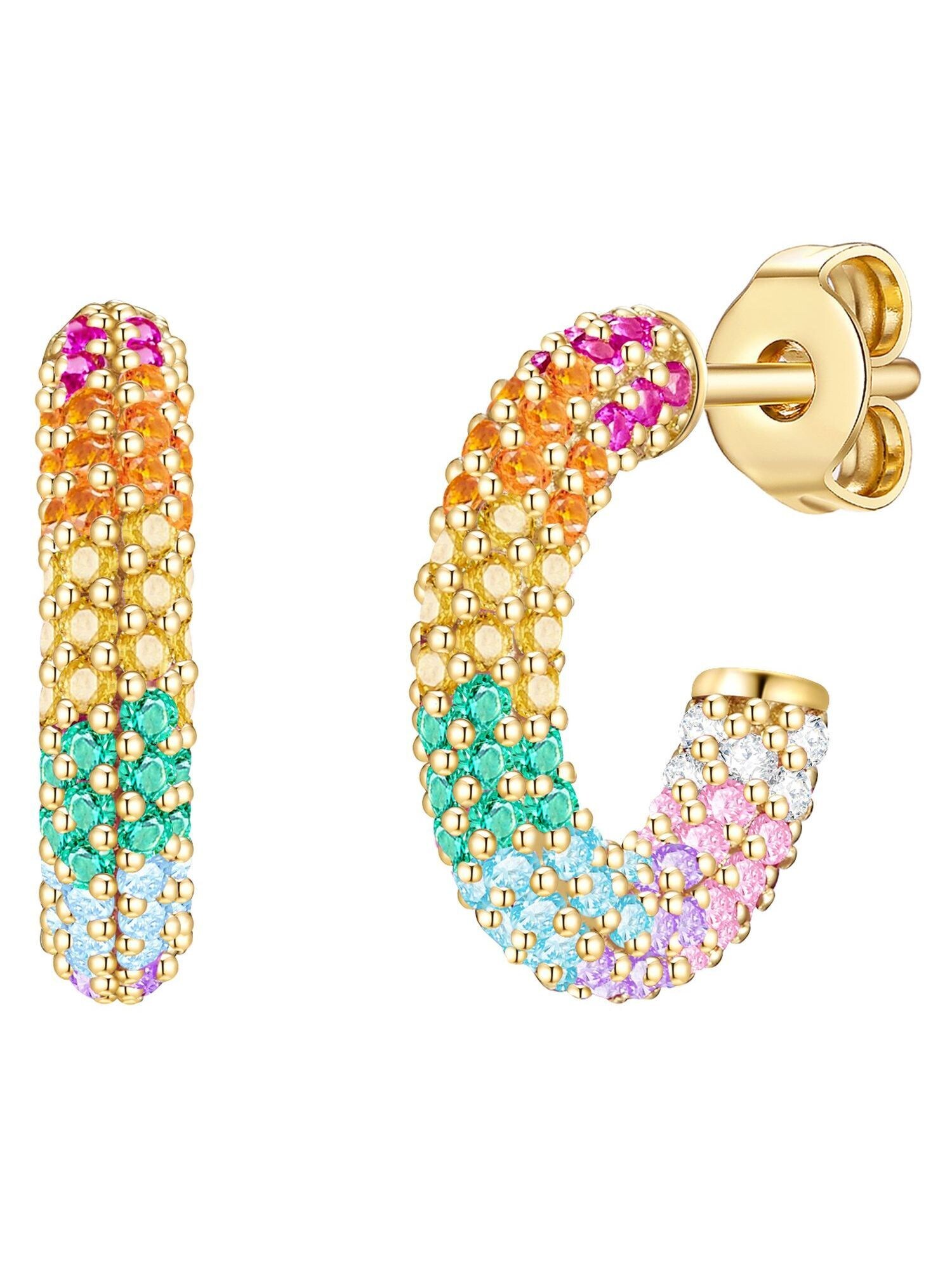 Glanzstücke München Cercei  auriu / mai multe culori