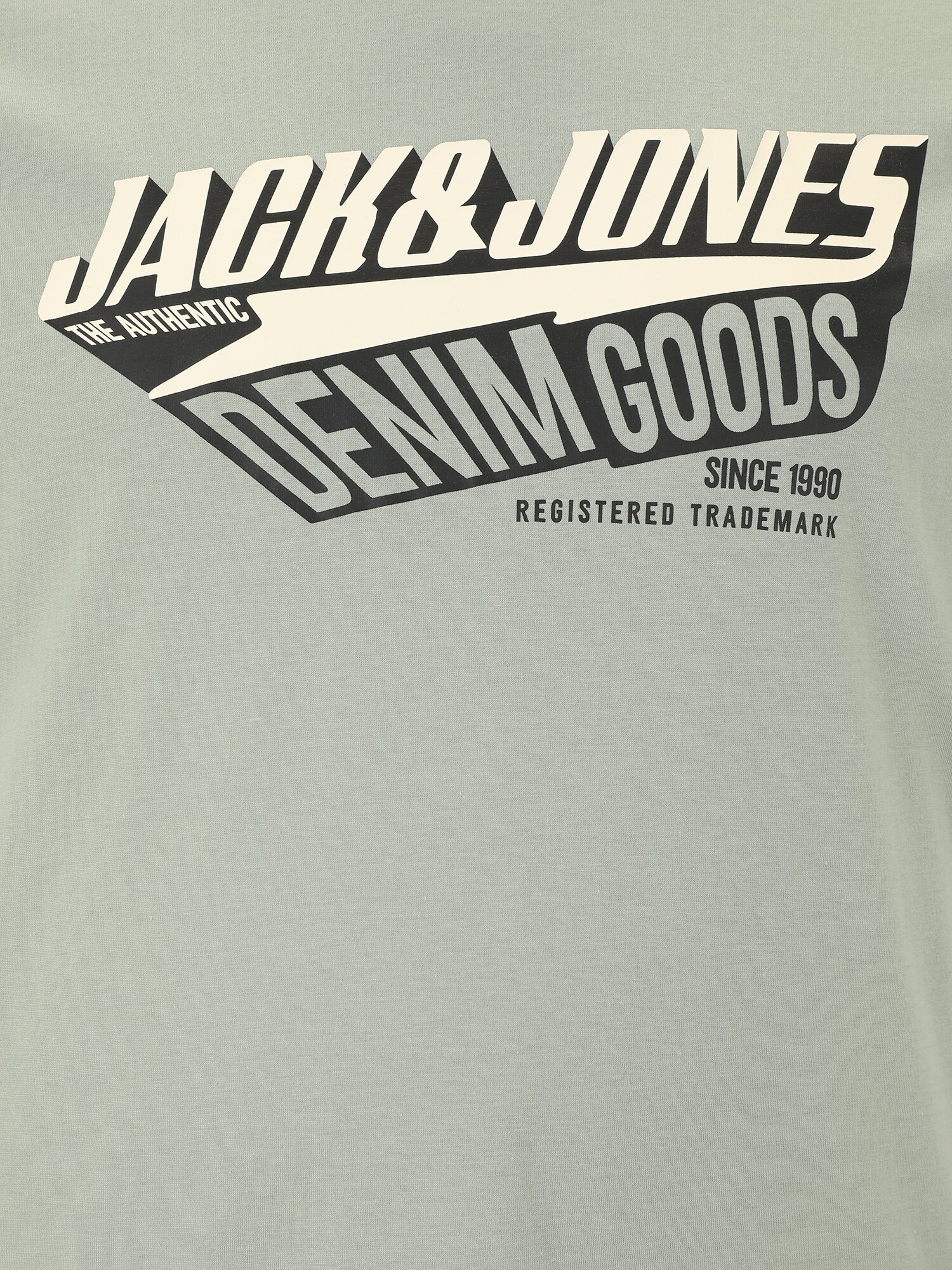 Jack & Jones Plus Póló  zöld / fekete / fehér termék 2. képe