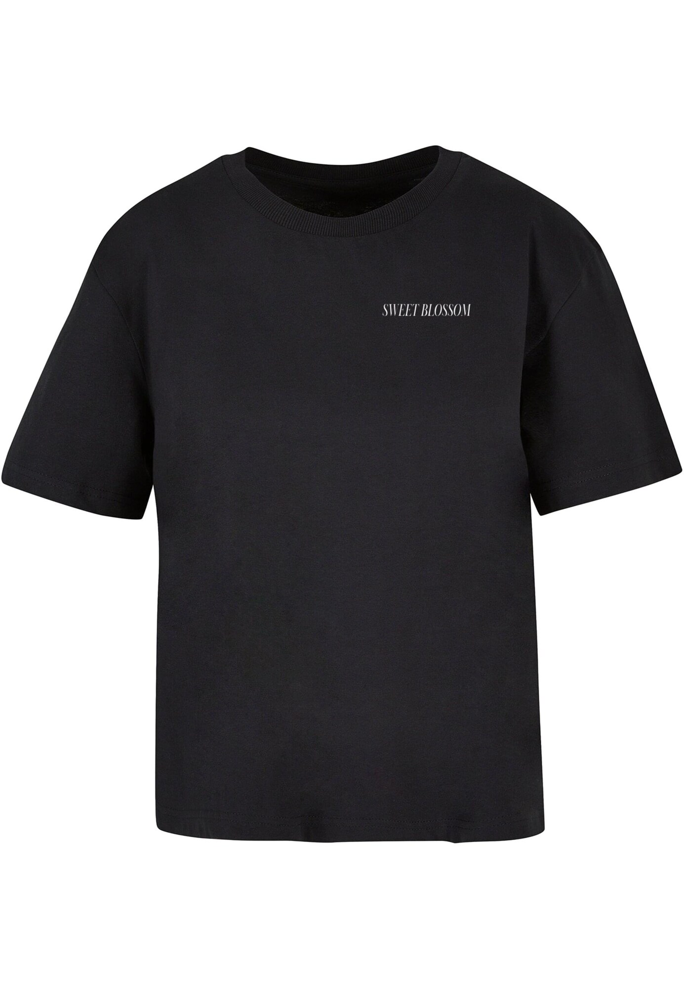 Mister Tee Tricou Sweet Blossom And Beauty  lila / mov orhidee / negru / alb