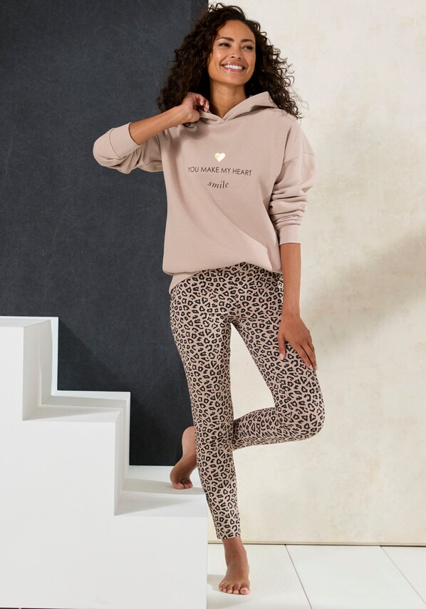 LASCANA, Leggings, barna, 6 kép a 7 közül