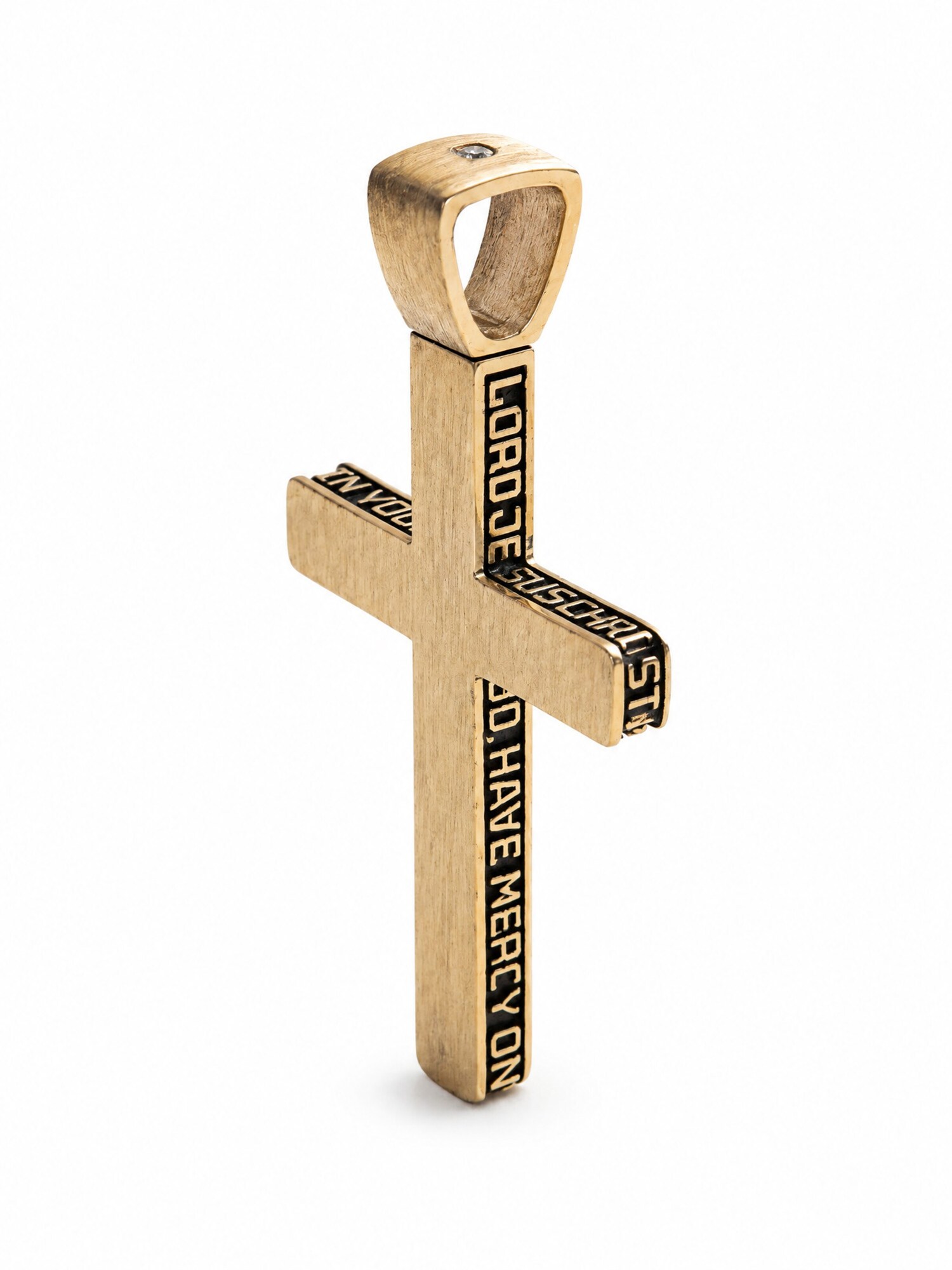 REYTEL Privjesak 'JESUS PRAYER' zlatno žuta