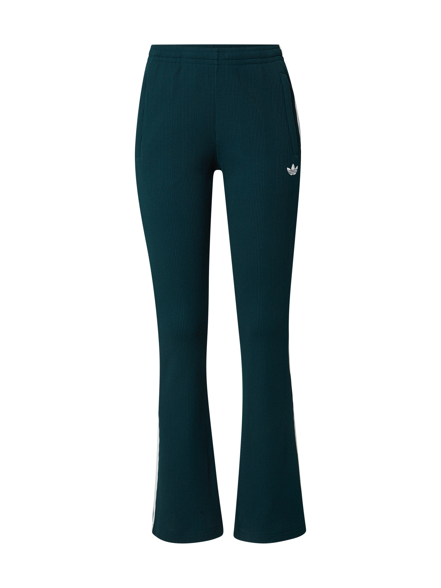 ADIDAS ORIGINALS Pantaloni  verde închis / alb