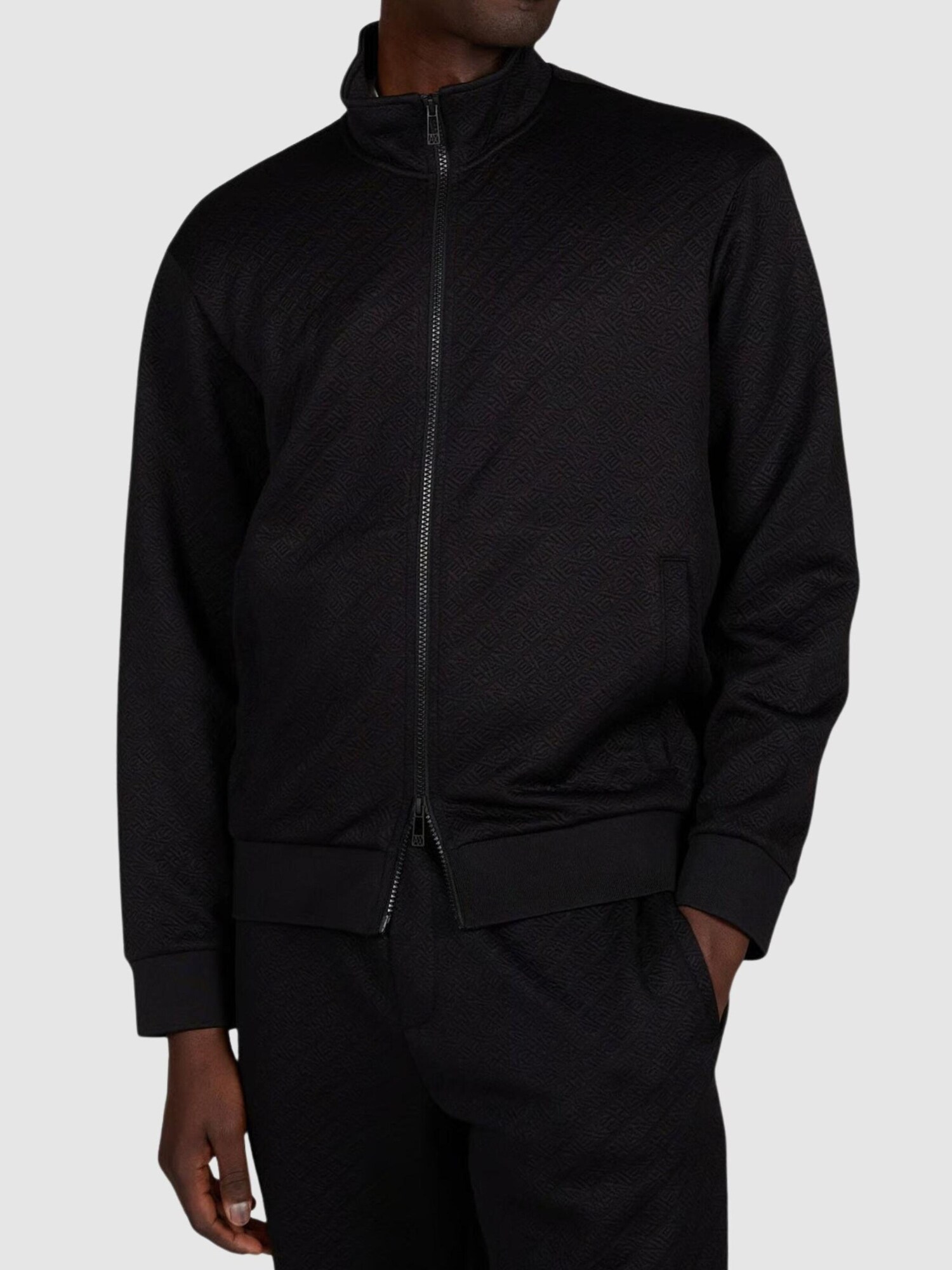 ARMANI EXCHANGE Chaqueta deportiva  negro – imagen 2