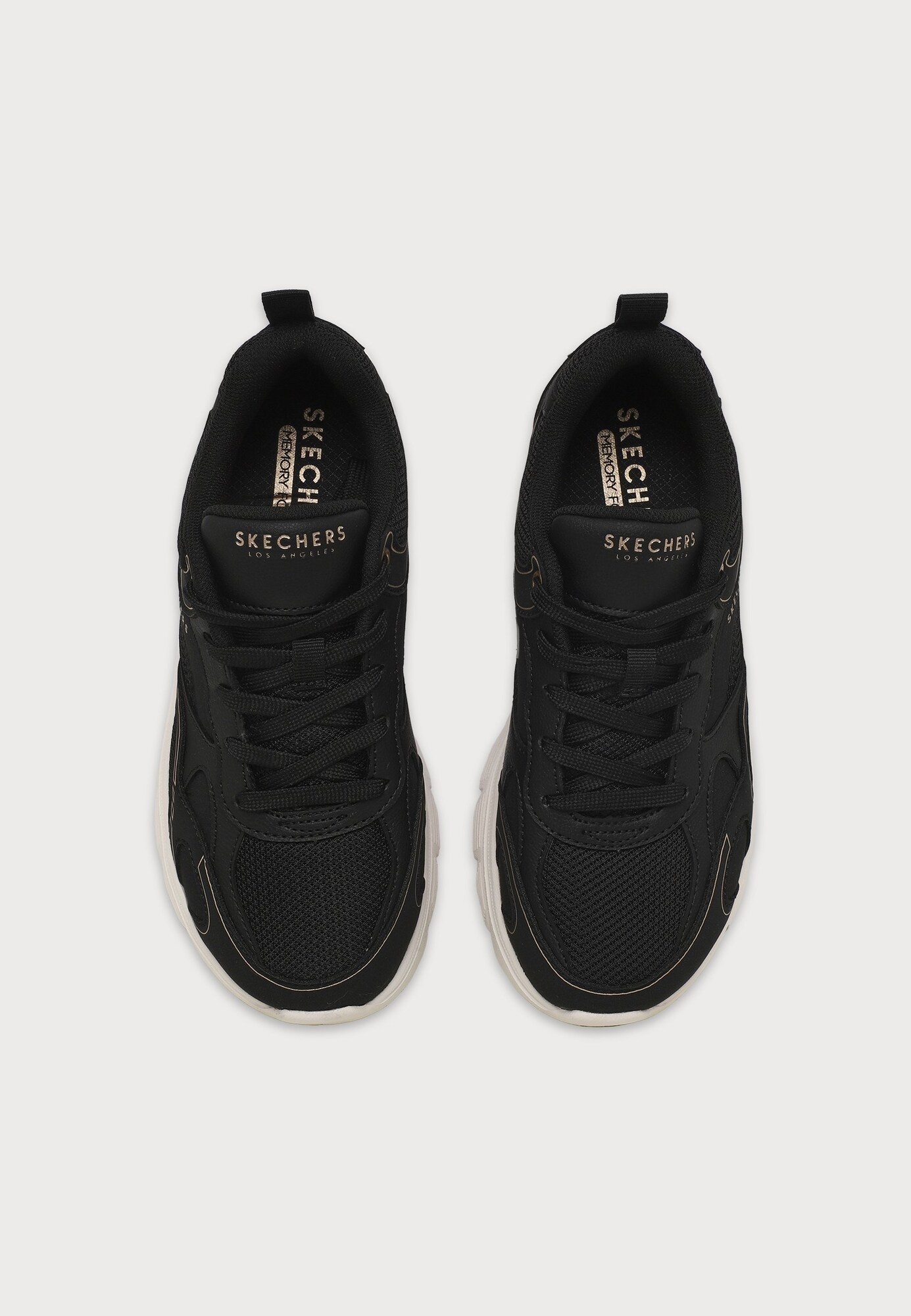 SKECHERS Zapatillas deportivas bajas 'E CLYPSE LITE - LUNAR WALKS'  oro / negro – imagen 4