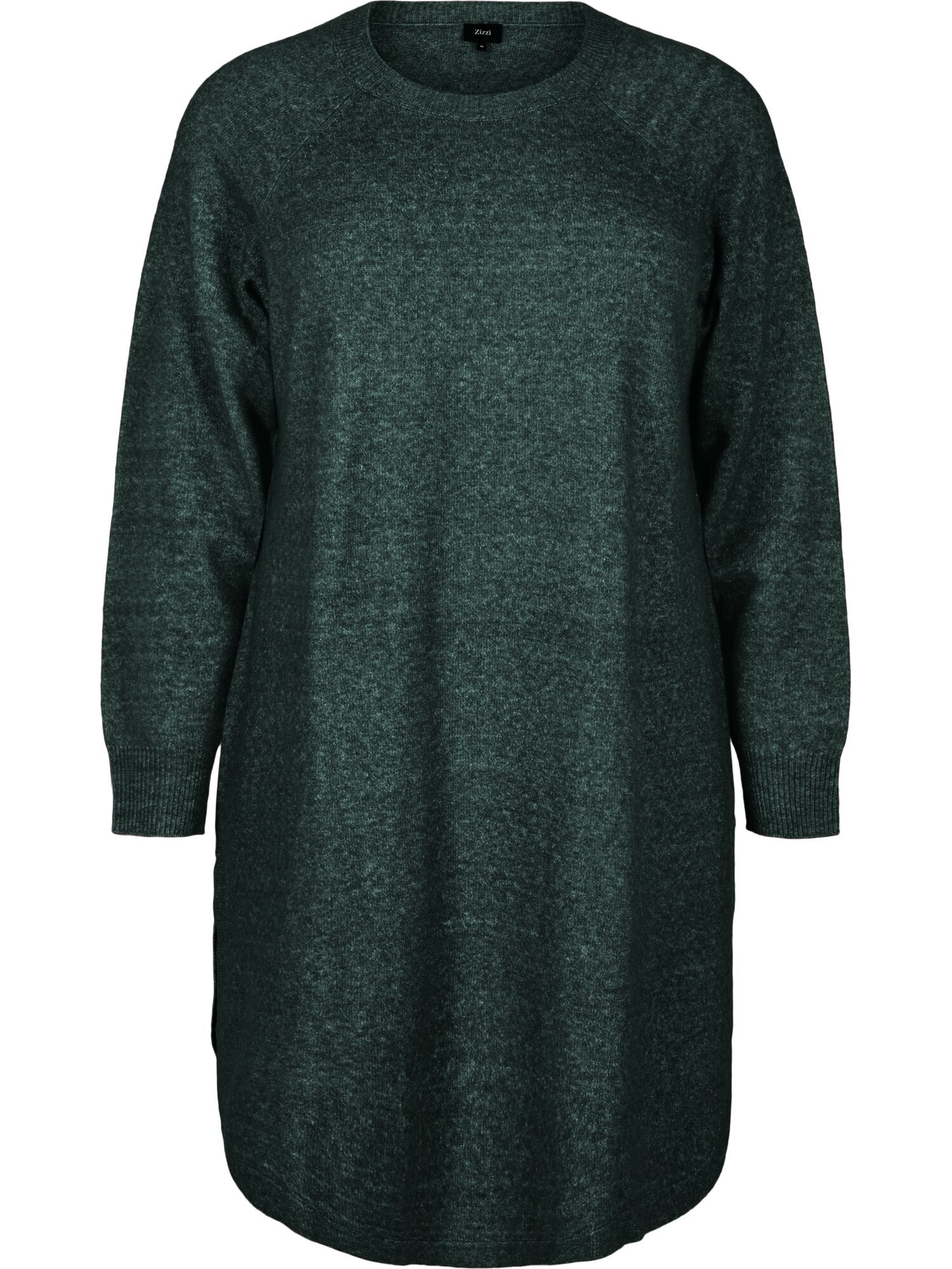 Zizzi Rochie tricotat CAVISTA  verde pin