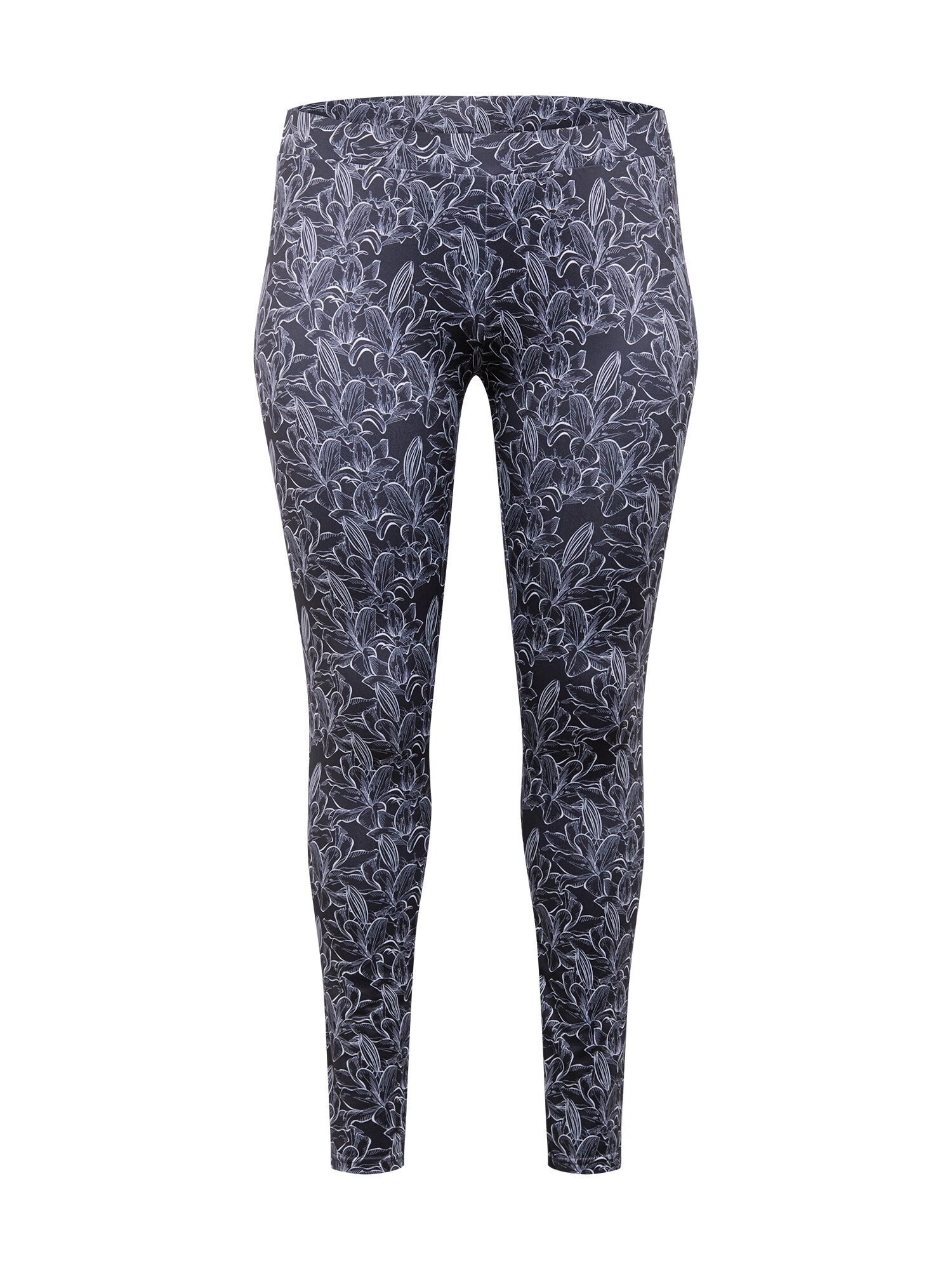 Urban Classics Leggings  negru / alb
