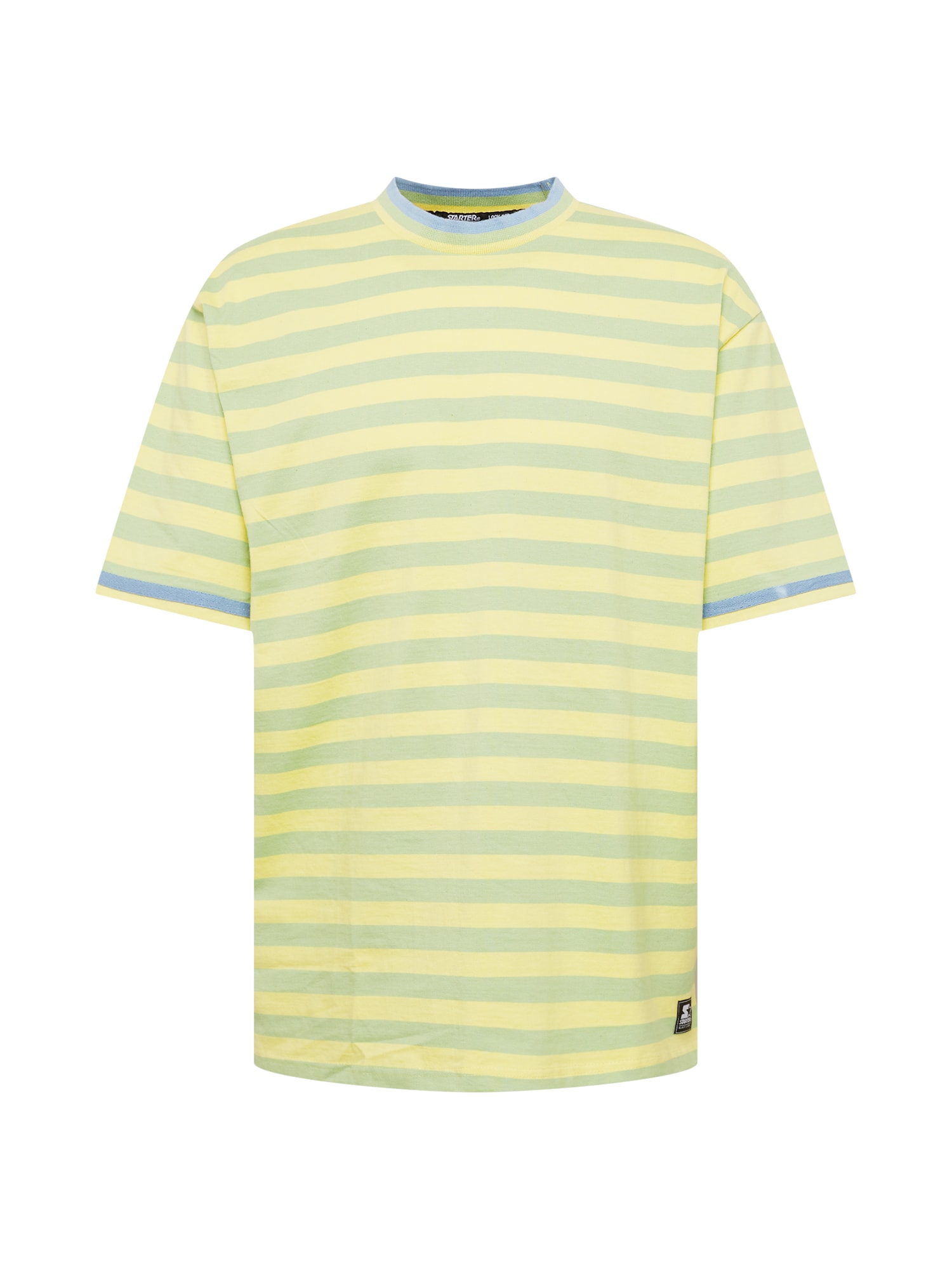 Starter Black Label Marškinėliai geltona / šviesiai mėlyna / šviesiai žalia