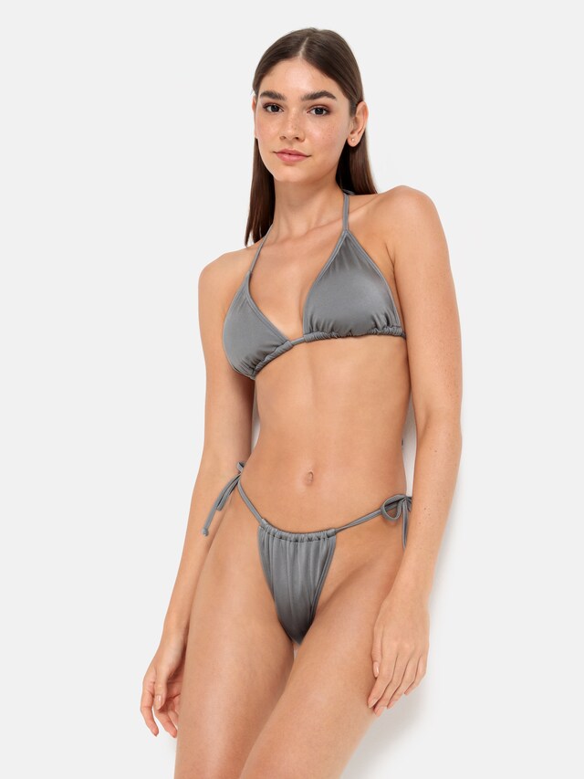 LSCN by LASCANA, Bikini felső 'Nele', ezüst, 2 kép a 6 közül