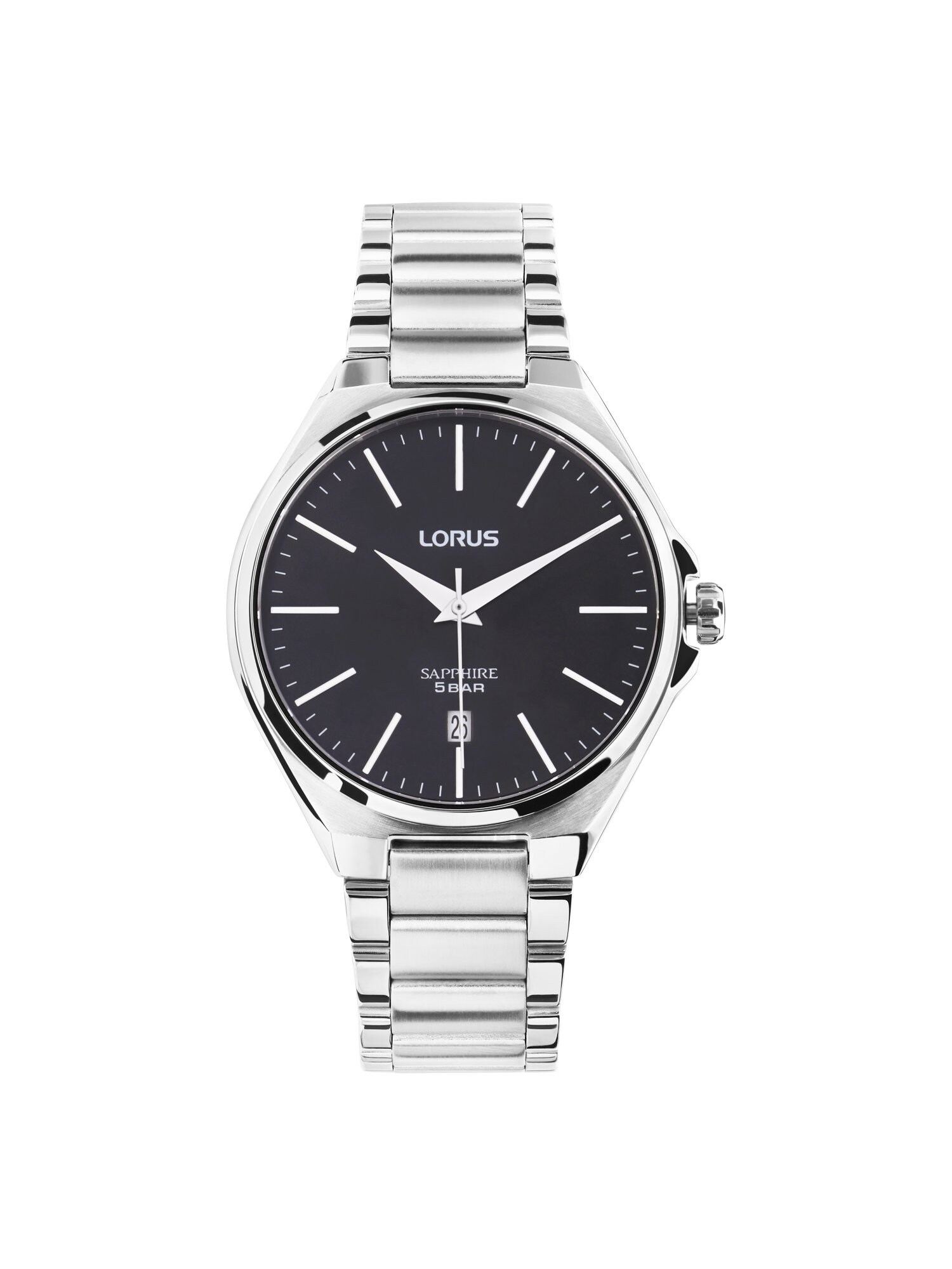 Lorus Analoog Horloge Zwart / Zilver