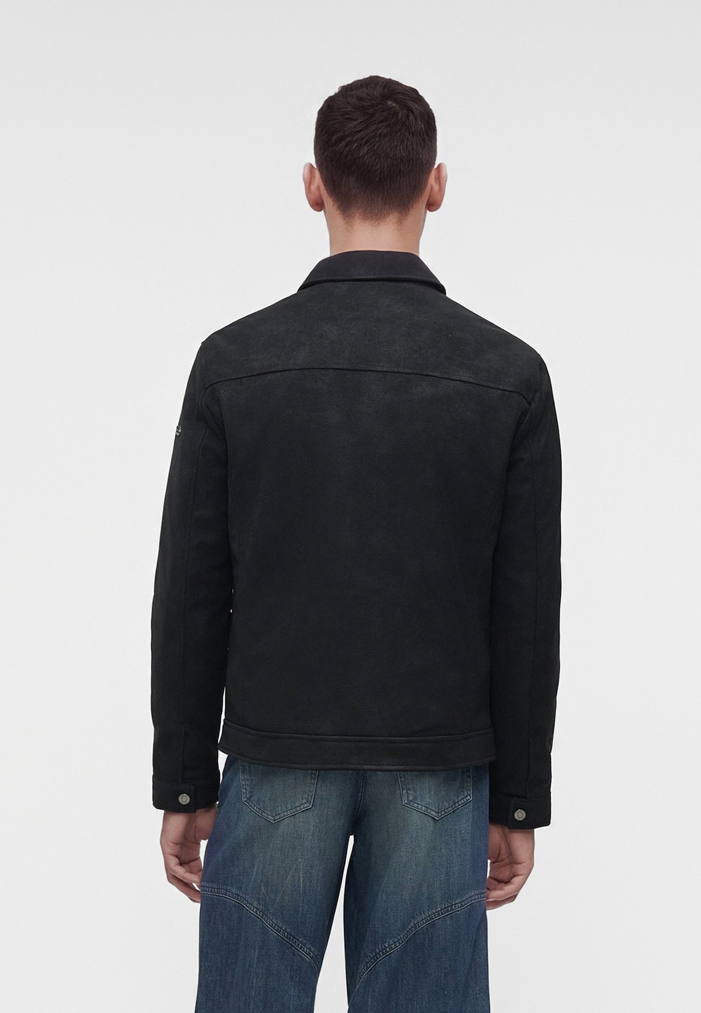 GUESS Chaqueta de entretiempo negro – imagen 23