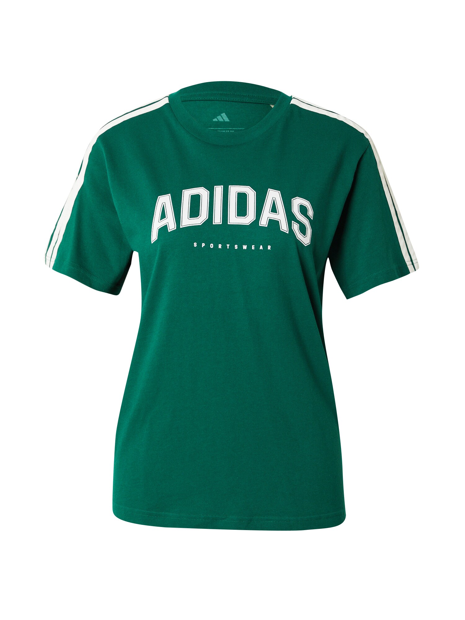 ADIDAS SPORTSWEAR Funkcionális felső  smaragd / fehér akciós termékkép 1