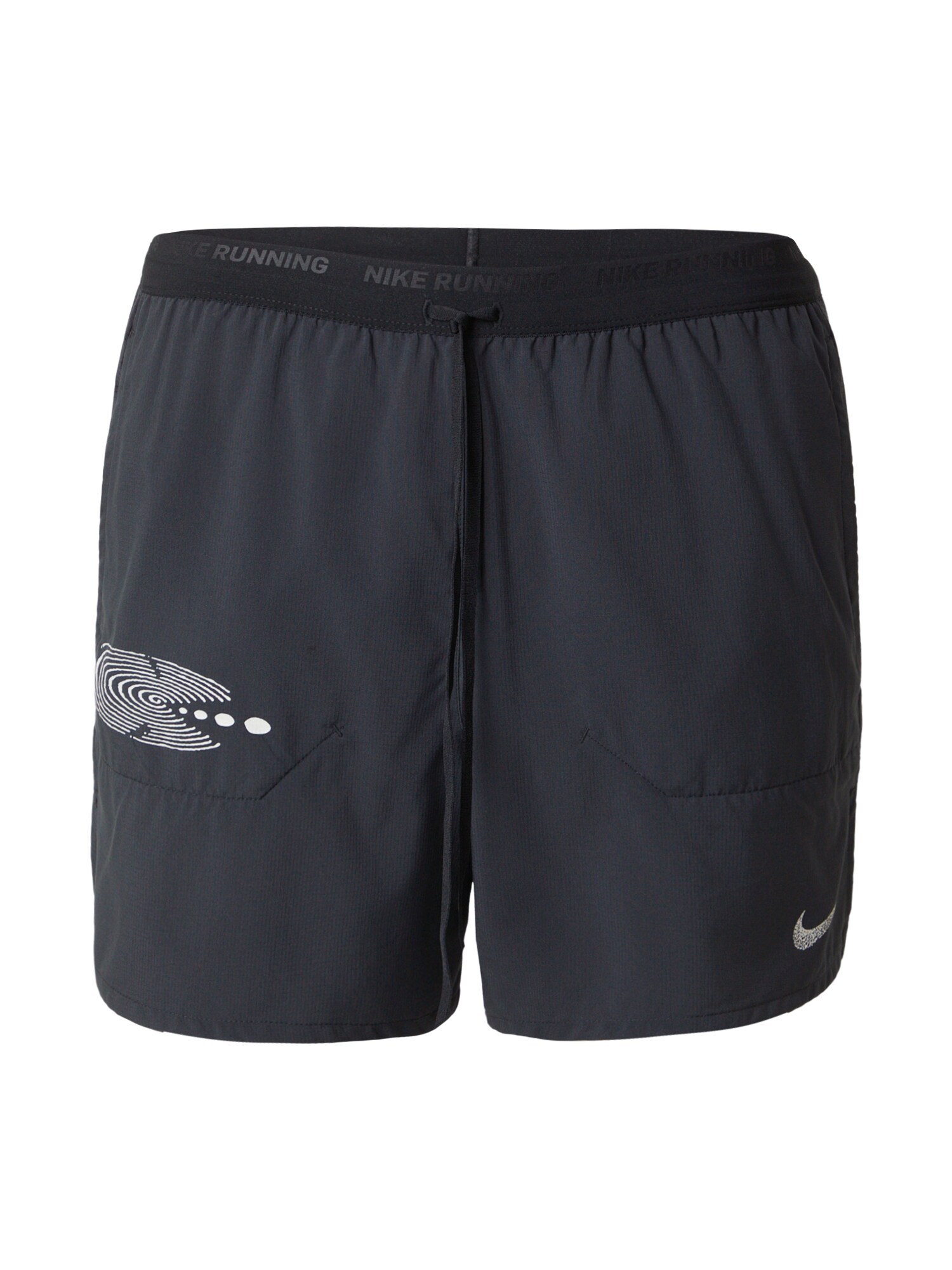 NIKE Pantaloni sport 'STRIDE ENERGY'  negru / alb