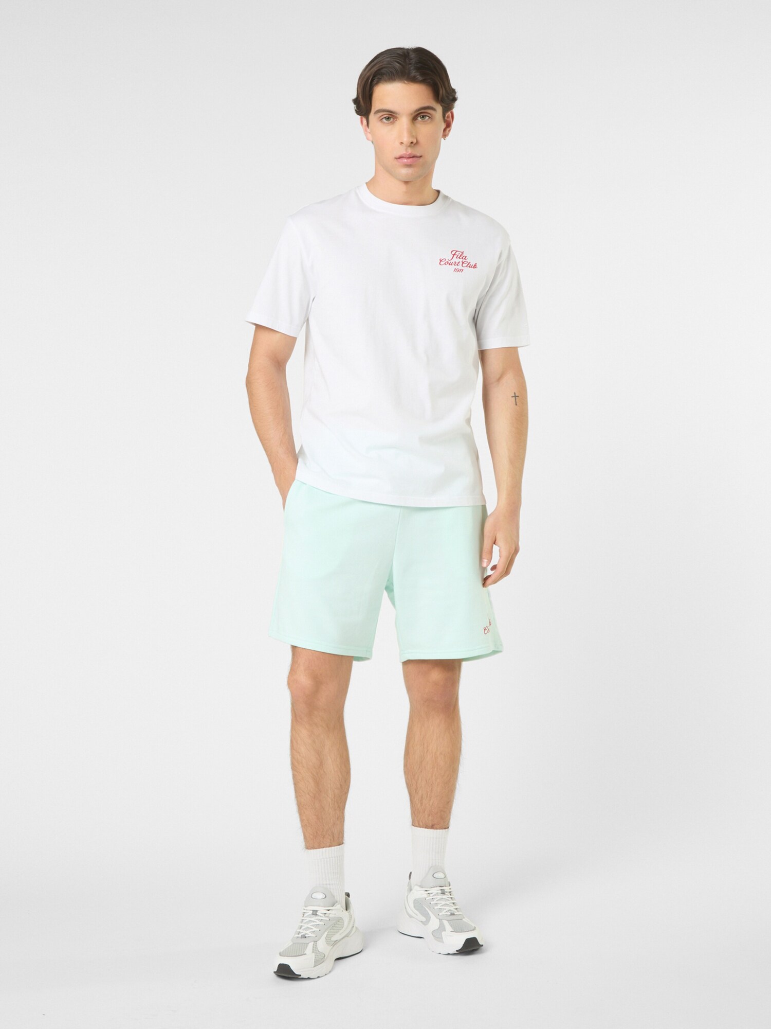 FILA Camiseta 'VILLA relaxed graphic t-shirt' blanco – imagen 3
