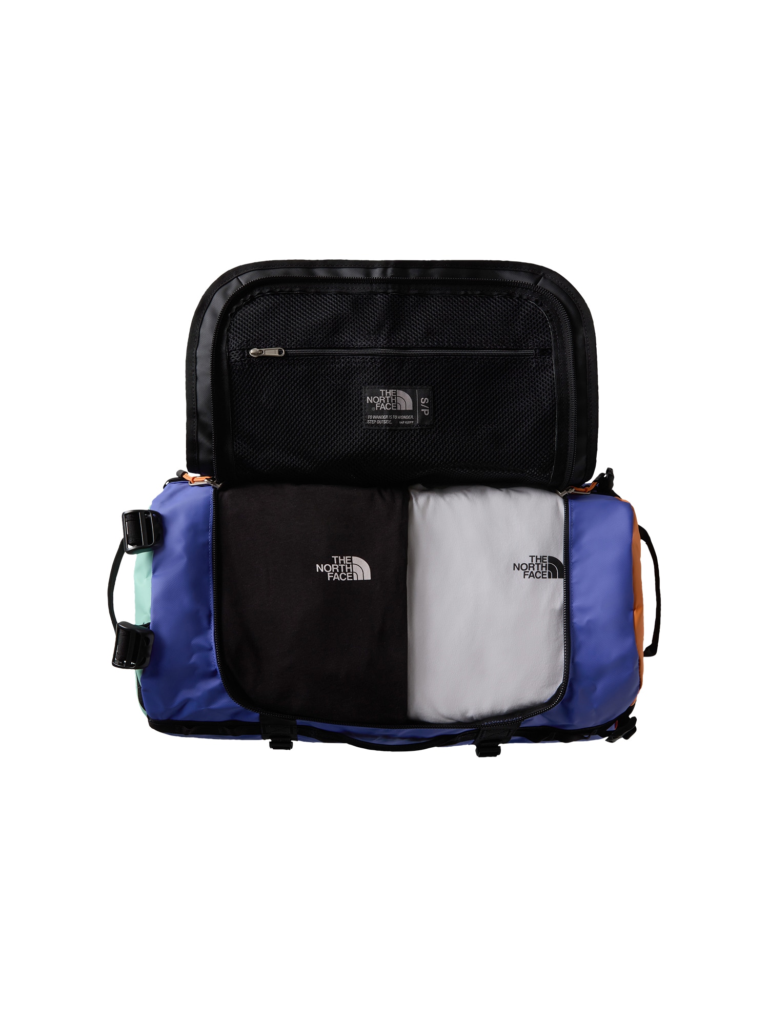 THE NORTH FACE Sporthátizsákok  türkiz / ibolyakék / világos narancs / fekete termék 2. képe