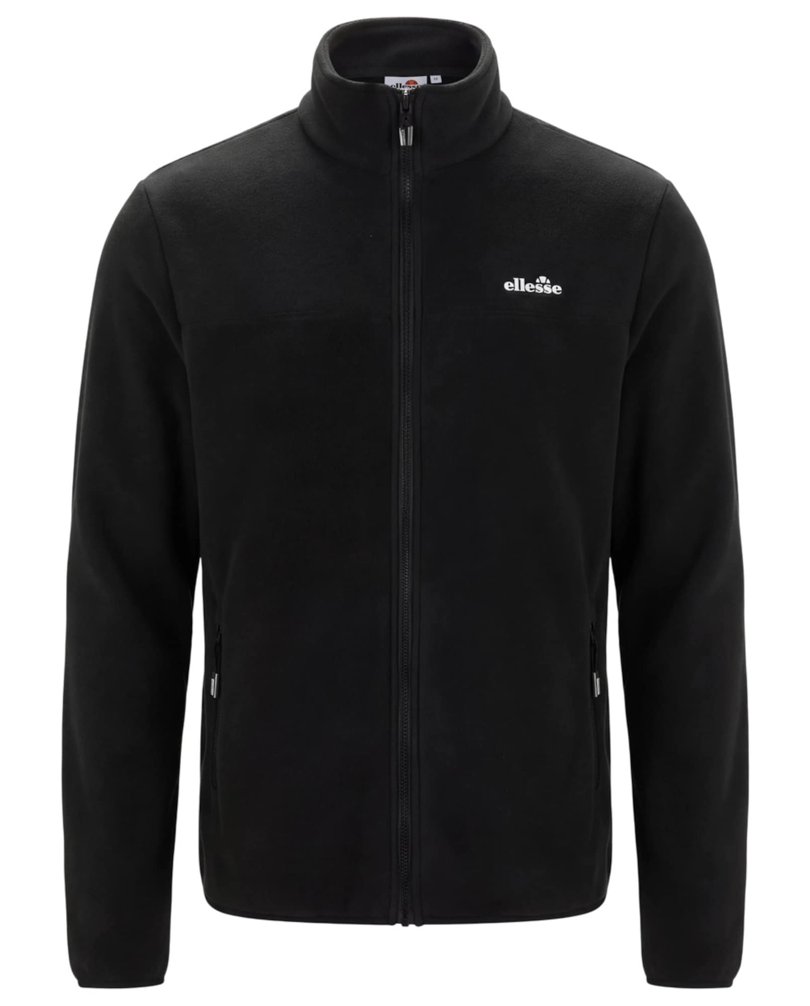 ELLESSE Jachetă  fleece Monterras negru / alb