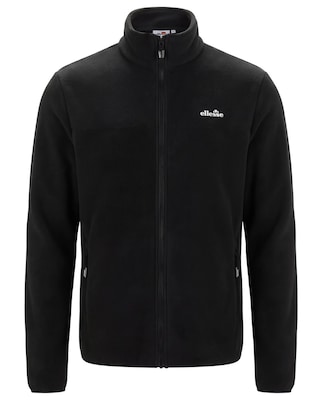 ELLESSE Chaqueta polar 'Monterras'  negro / blanco