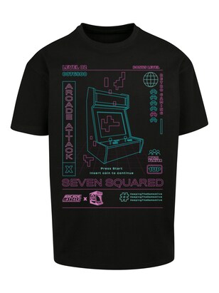 F4NT4STIC Shirt ‘Arcade ‘ Gemengde kleuren / Zwart