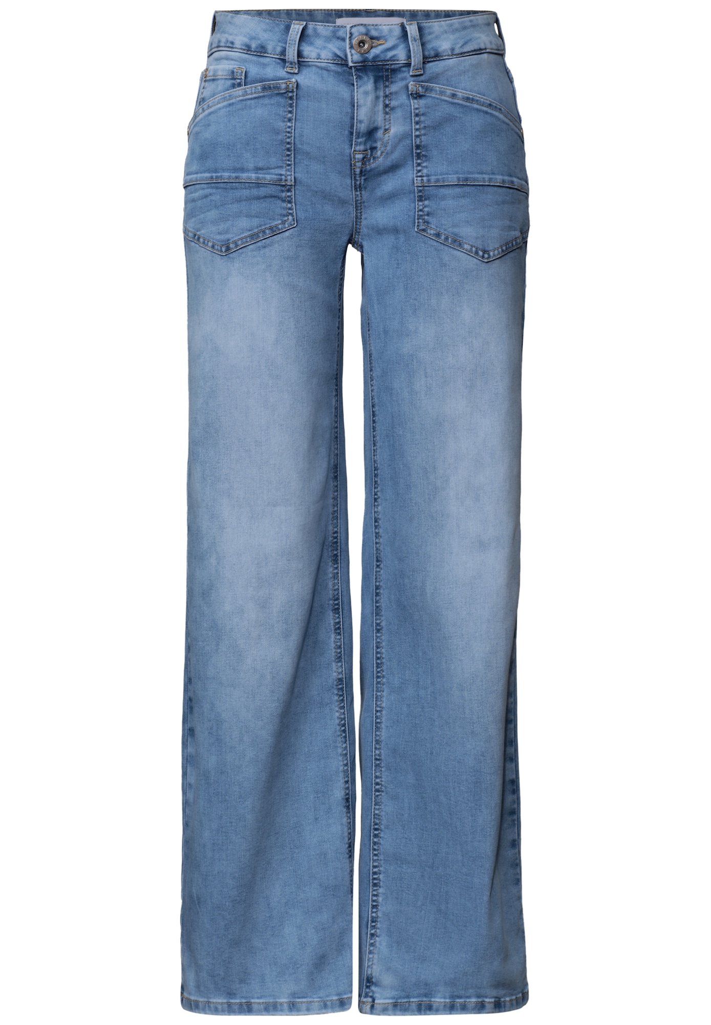 STREET ONE Džínsy 'Emee'  modrá denim
