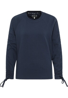 DreiMaster Maritim Sweatshirt ‘Bridgeport’ Ultramarine blauw