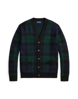 Polo Ralph Lauren Cárdigan  navy / verde oscuro / negro