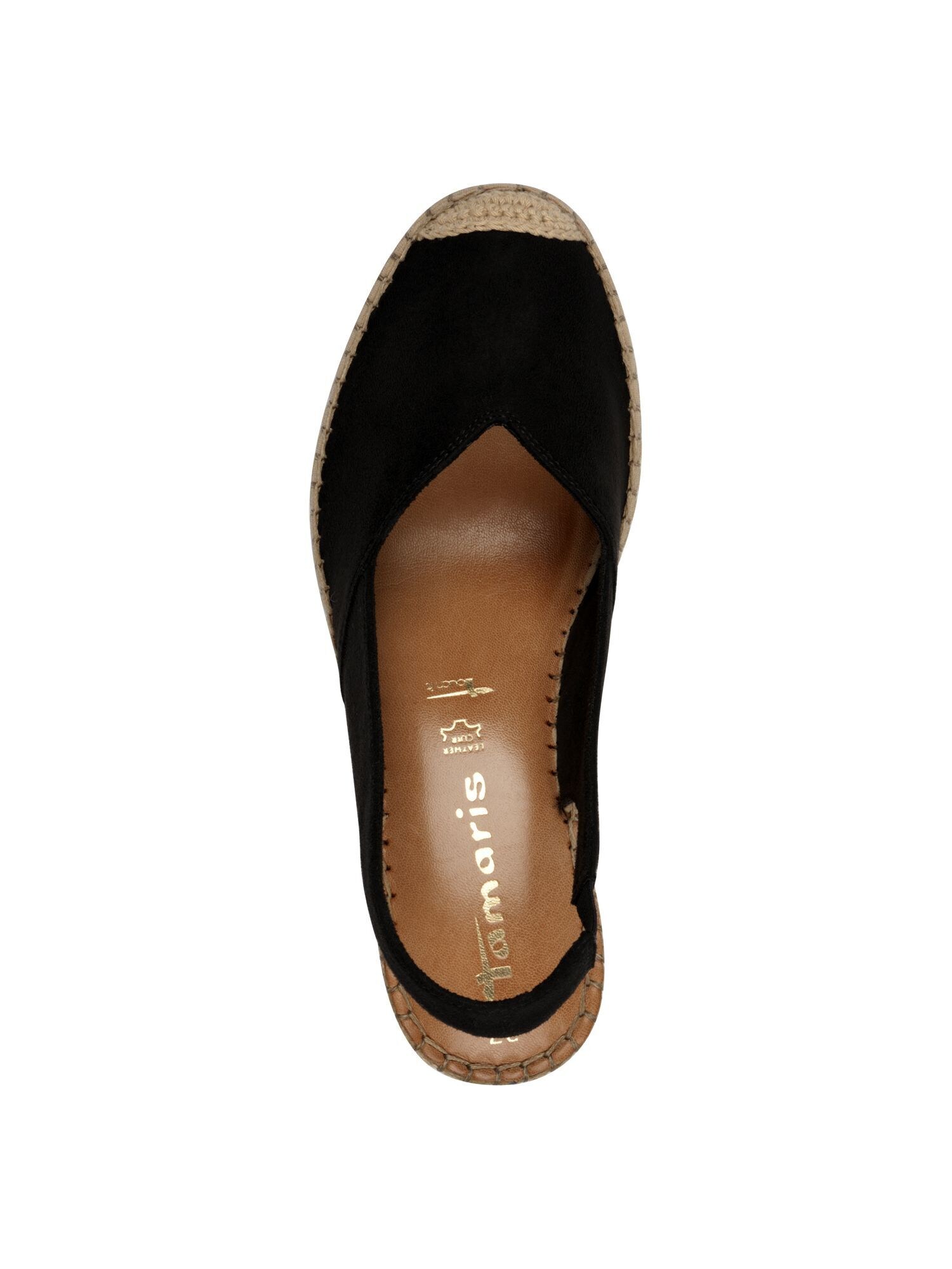 Tamaris Espadrilles  fekete termék 2. képe