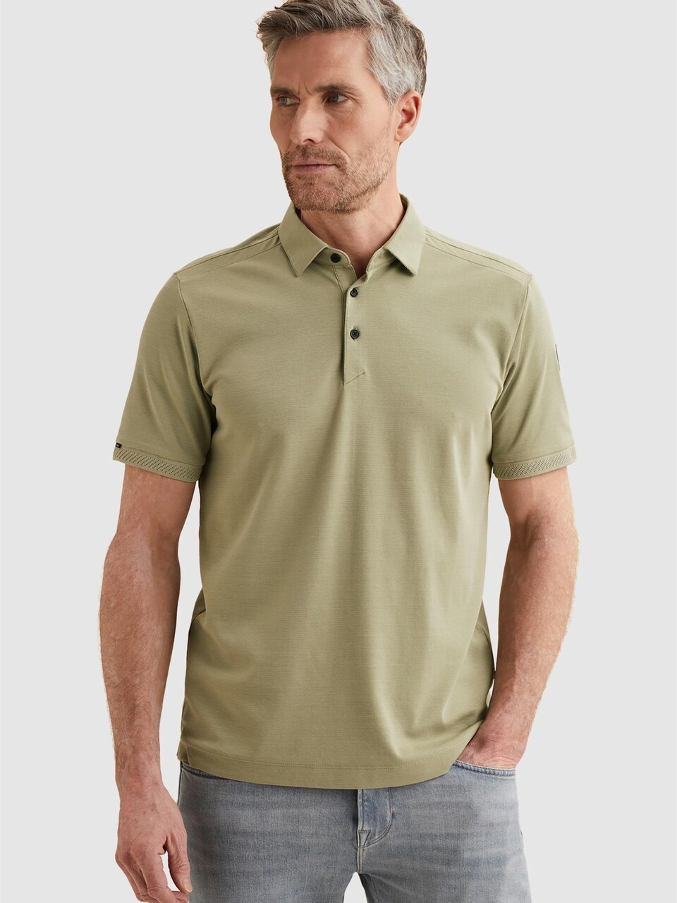 T-shirt 'Polo shirt in interlock jersey'