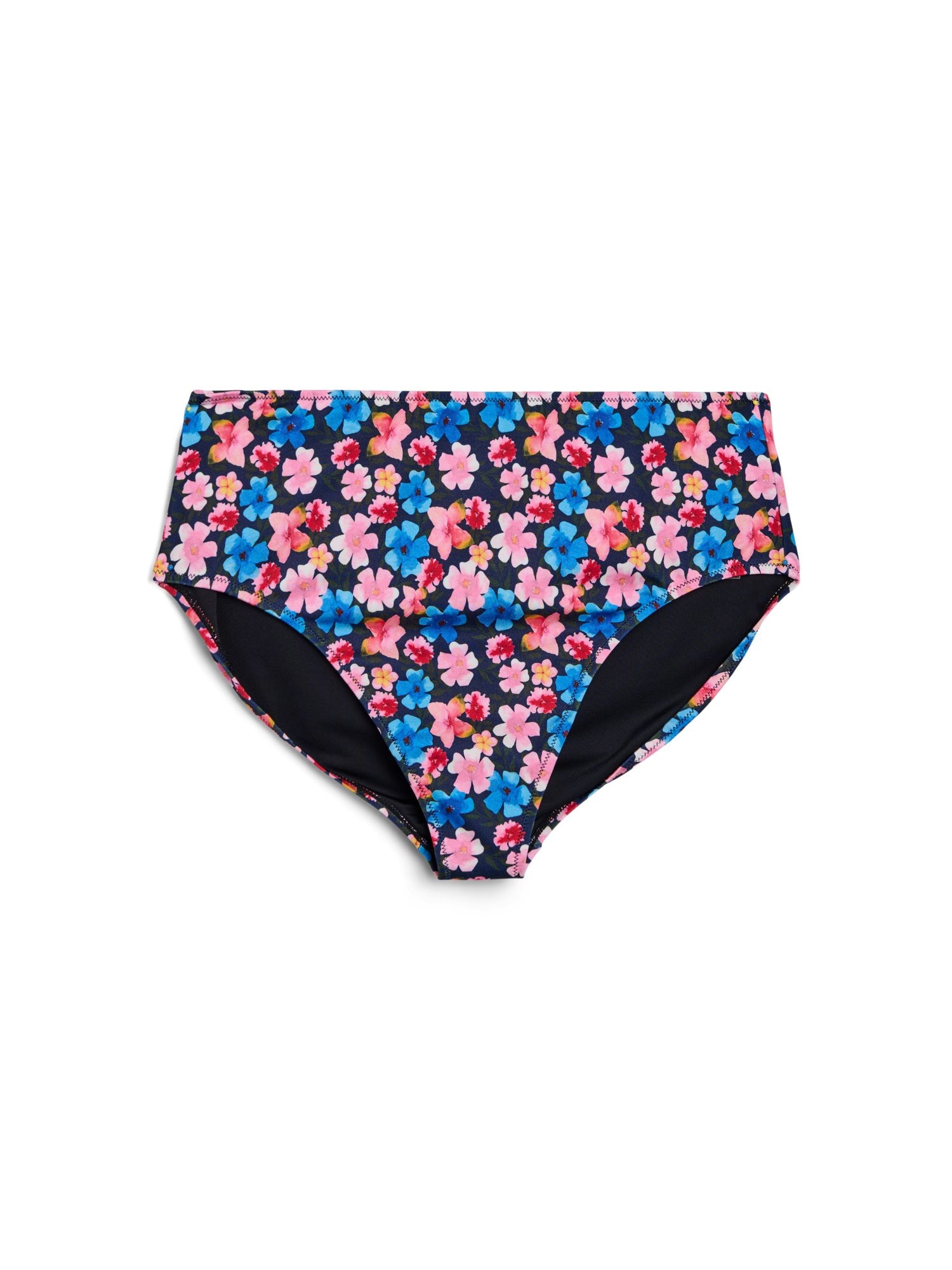 Swim by Zizzi Slip costum de baie Caanne  albastru / roz / roșu / negru