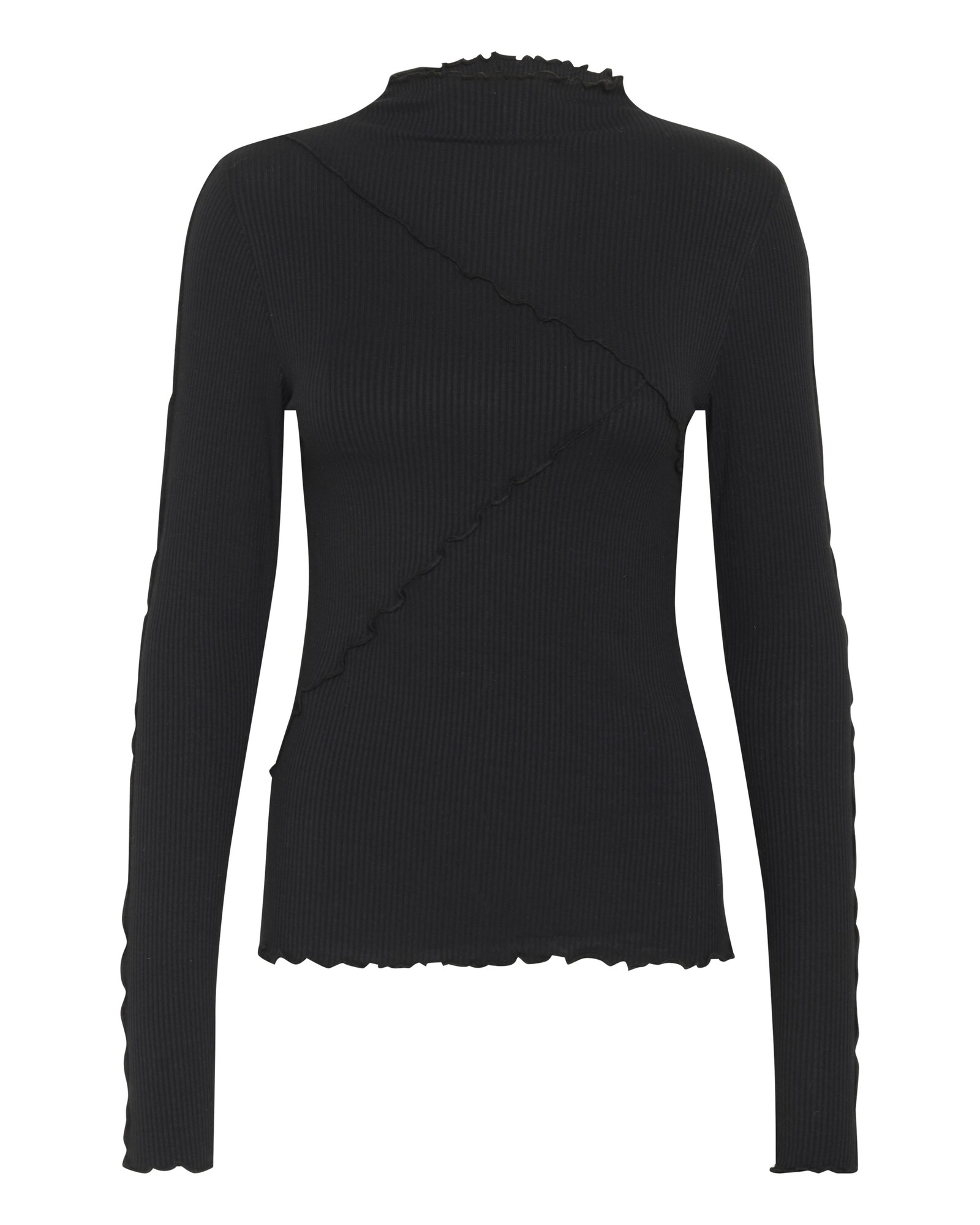 Kaffe Tricou Kayla  negru