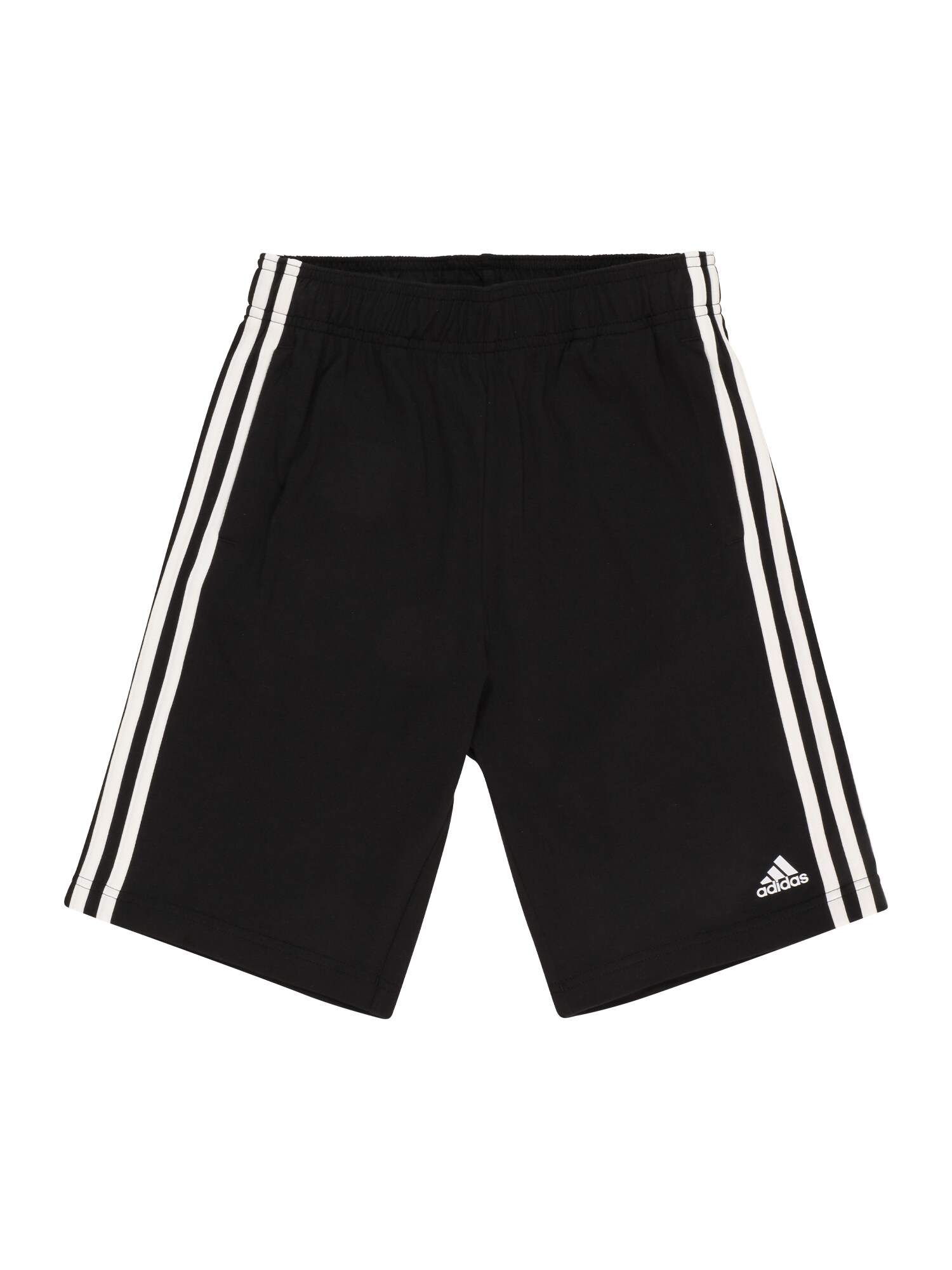 Adidas Sportswear Sportbroek 'Essentials' Zwart / Wit