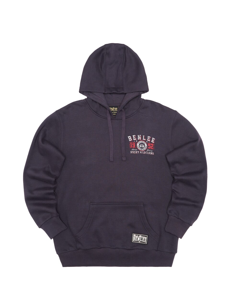 Sweatshirt 'Llanarth' ljusgrå / knallröd