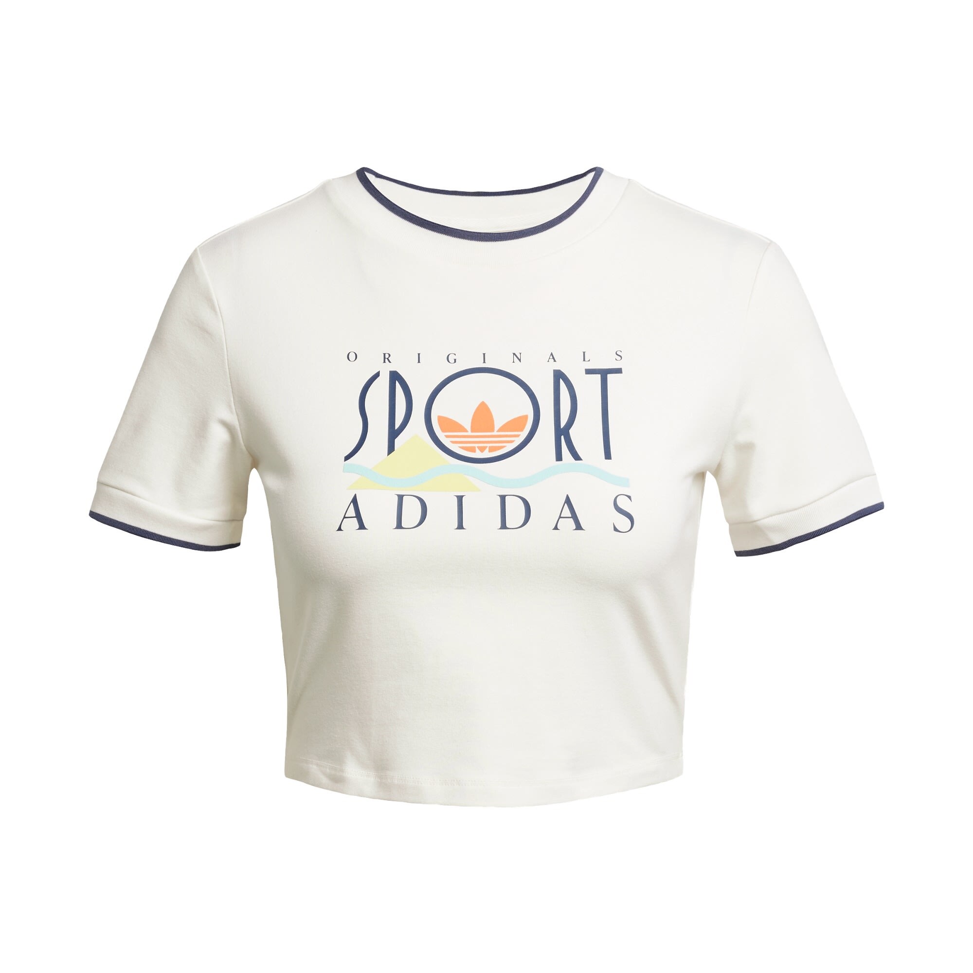ADIDAS ORIGINALS Póló  piszkosfehér akciós termékkép 1